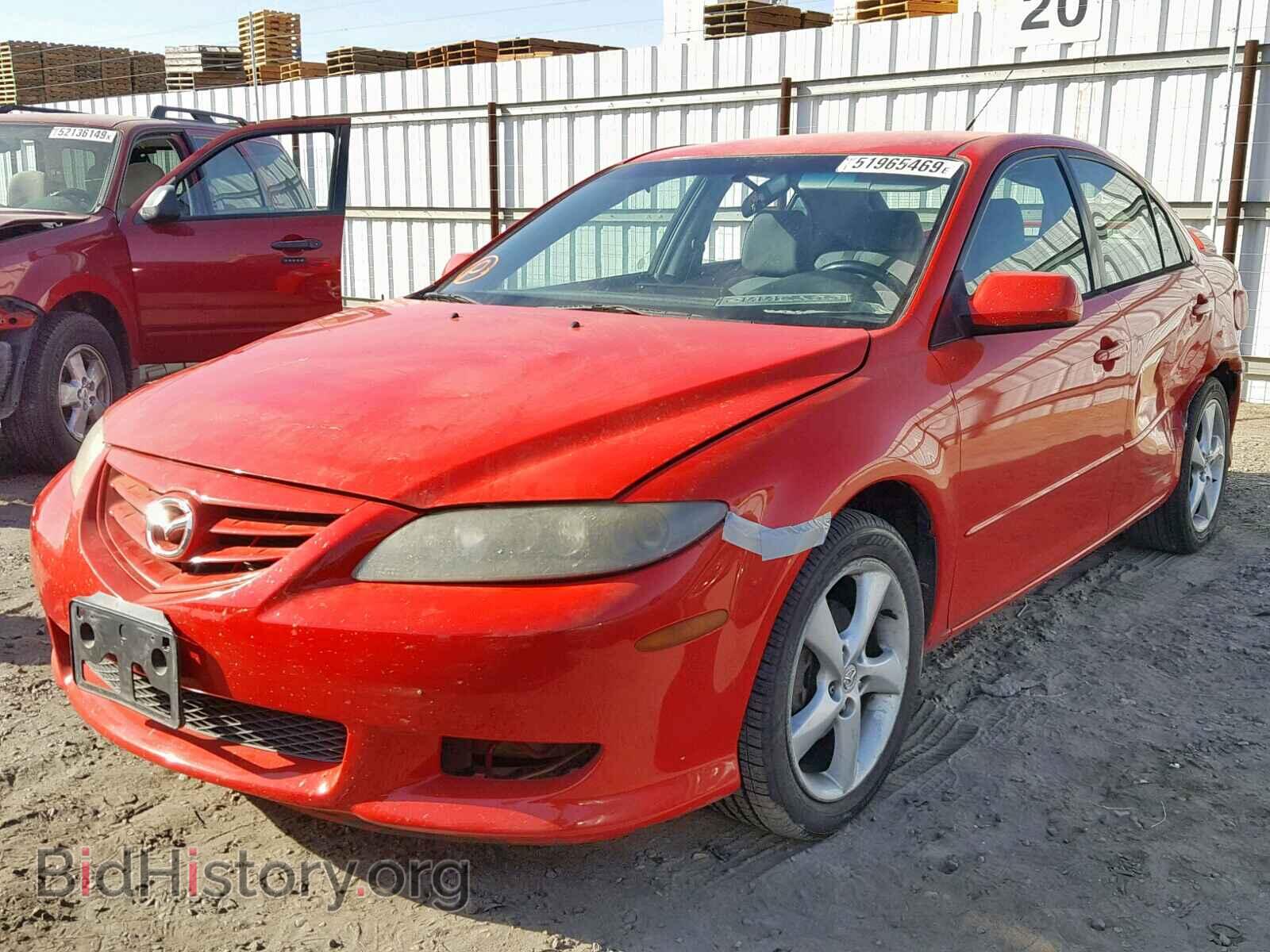 2005 MAZDA 6 - VIN: 1YVHP84C055M68509 - Фото 2