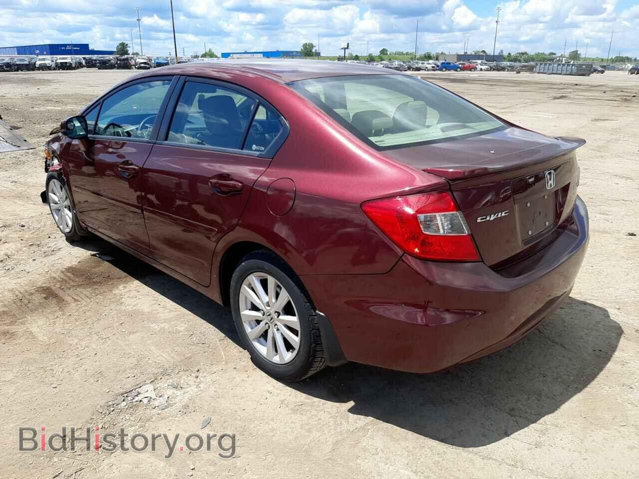 2012 HONDA CIVIC - VIN: 2HGFB2F91CH506301 - Фото 3