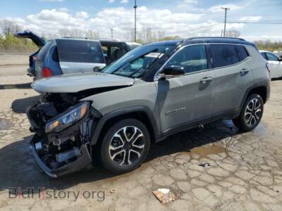 2022 Jeep COMPASS Limited, серый — VIN 3C4NJDCB5NT171974, Copart