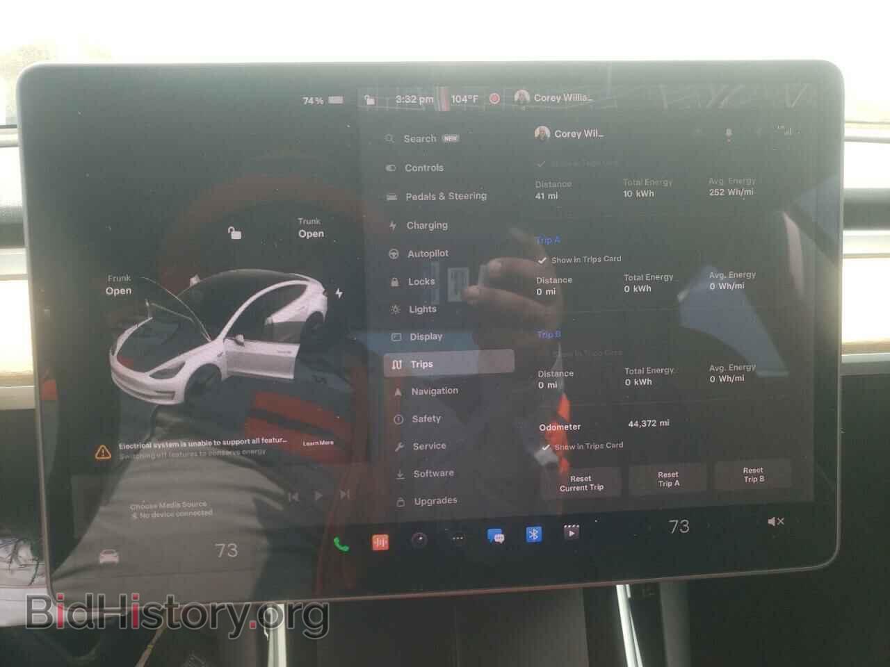 2019 TESLA MODEL 3 - VIN: 5YJ3E1EA3KF321928 - Фото 9