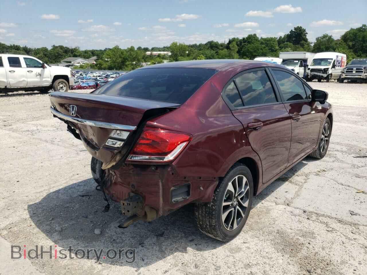 2014 HONDA CIVIC - VIN: 2HGFB2F81EH547845 - Фото 4