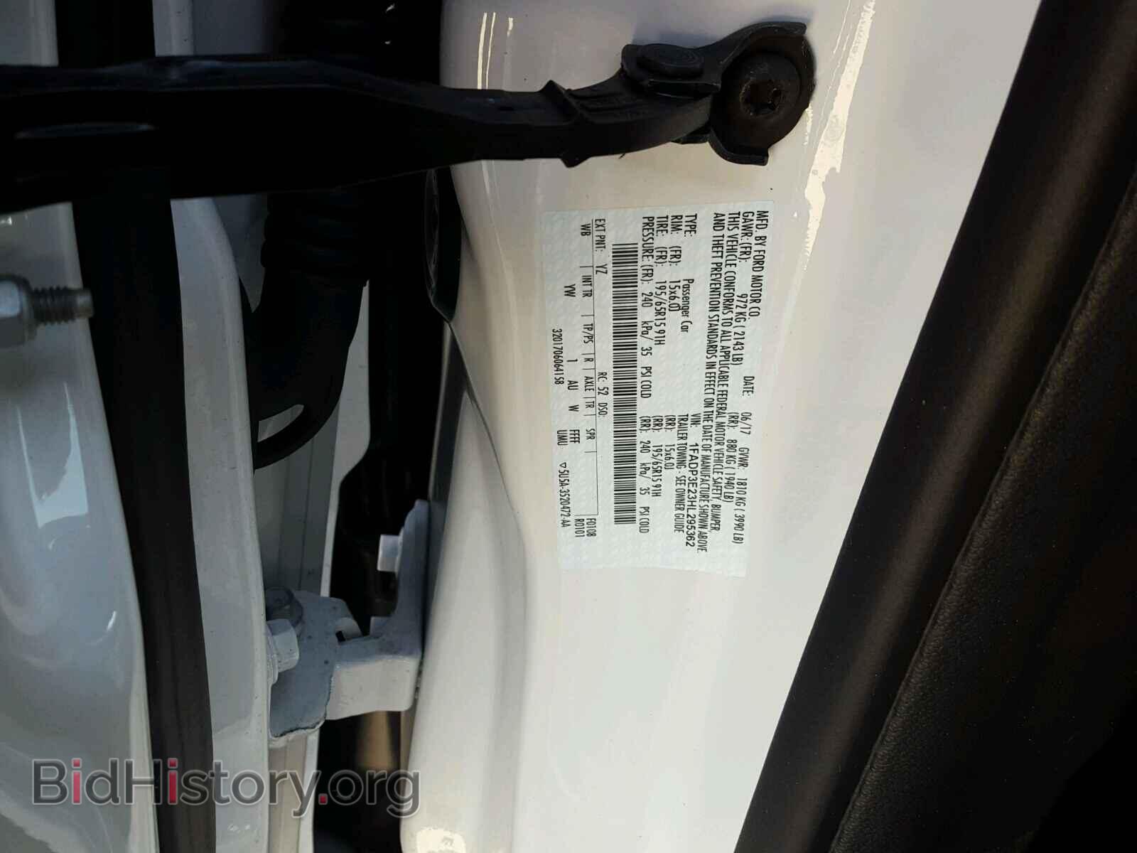 2017 FORD FOCUS - VIN: 1FADP3E23HL295362 - Photo 10