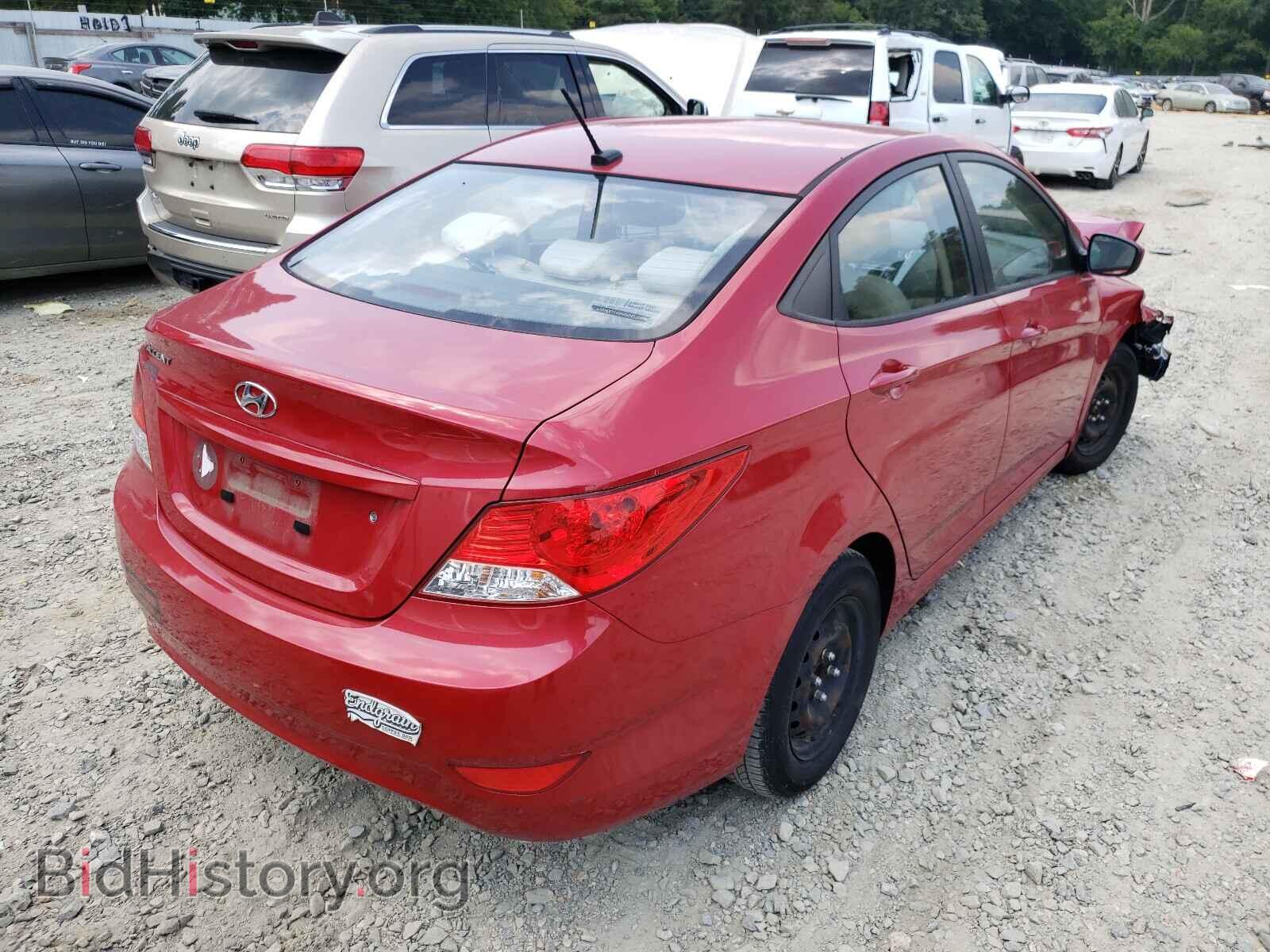 2014 HYUNDAI ACCENT - VIN: KMHCT4AE0EU777652 - Фото 4