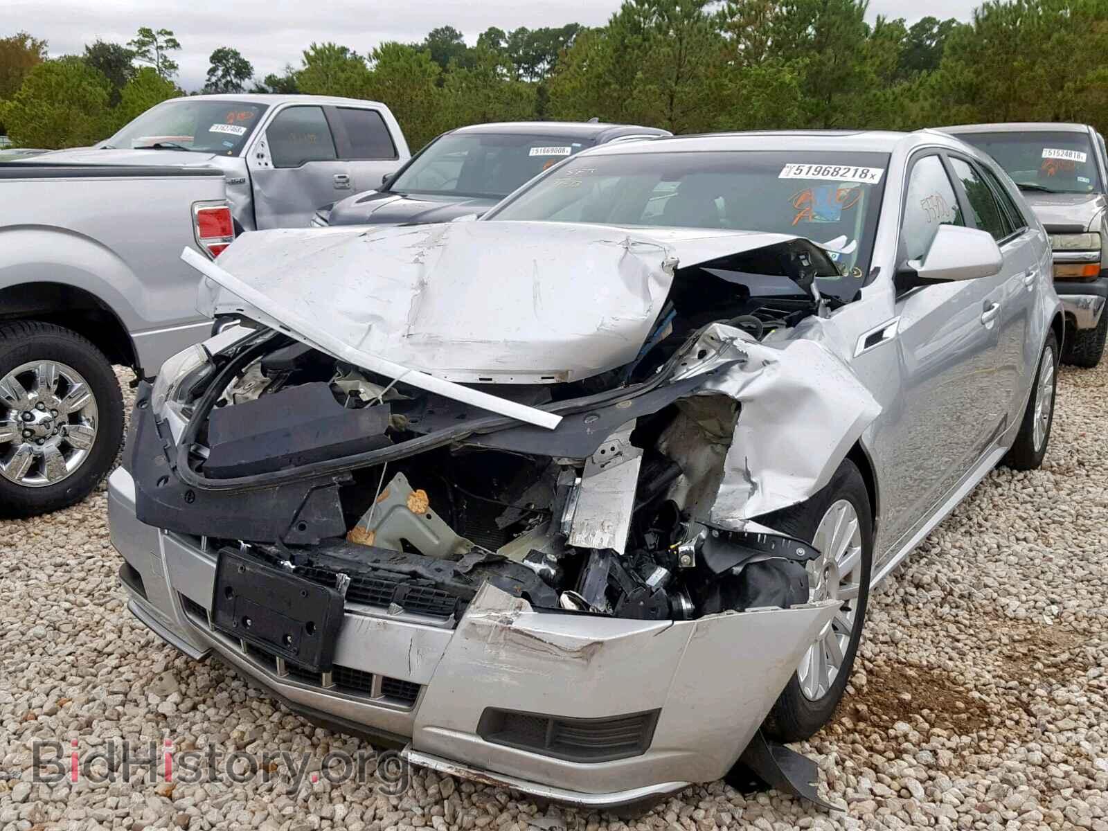 2012 CADILLAC CTS - VIN: 1G6DE8E52C0145733 - Фото 2