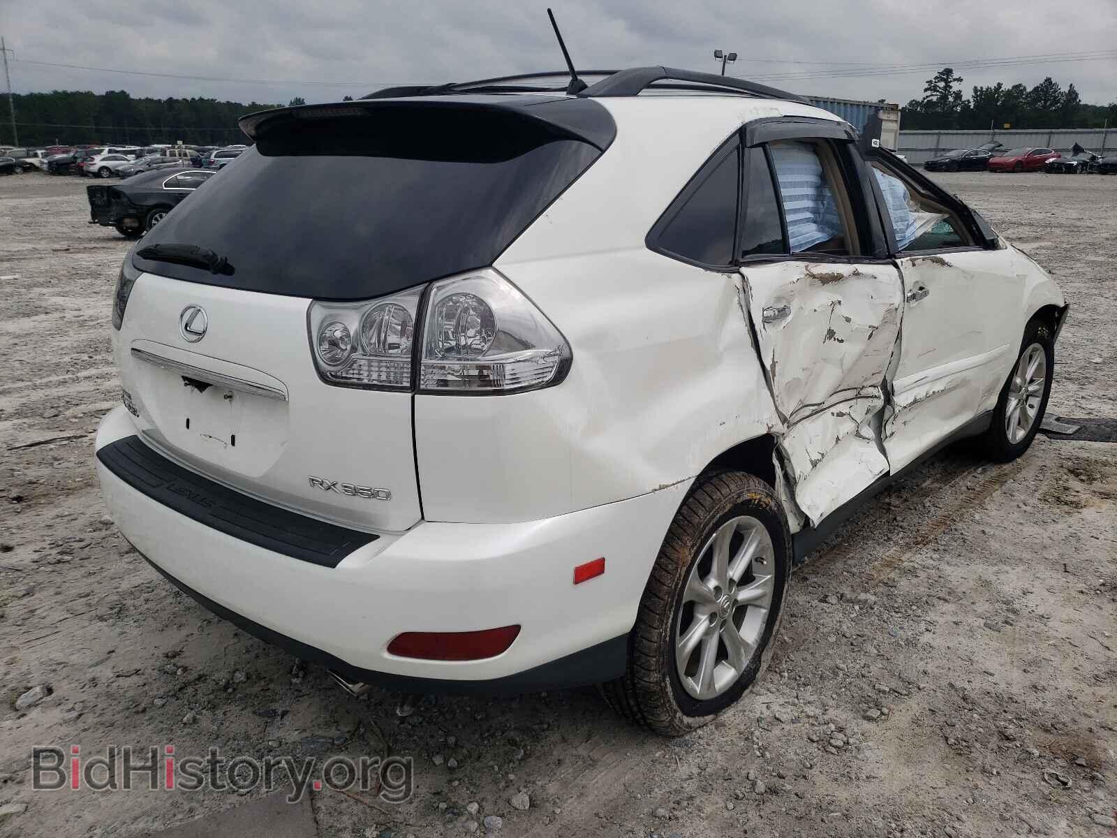 2009 LEXUS RX350 - VIN: 2T2GK31U99C065536 - Фото 4