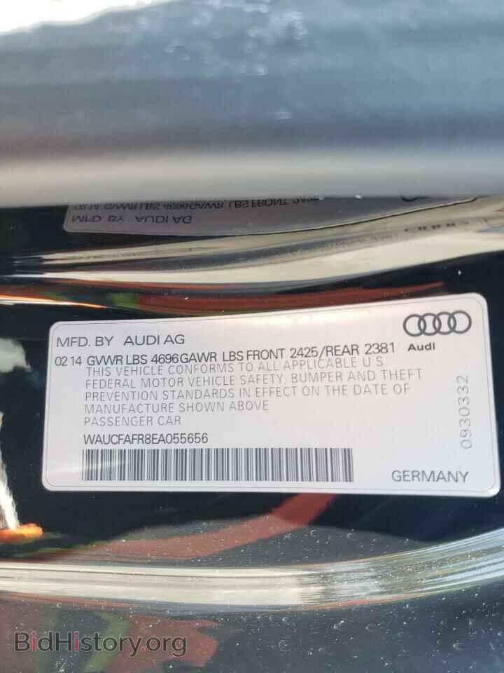 2014 AUDI A5 - VIN: WAUCFAFR8EA055656 - Фото 10