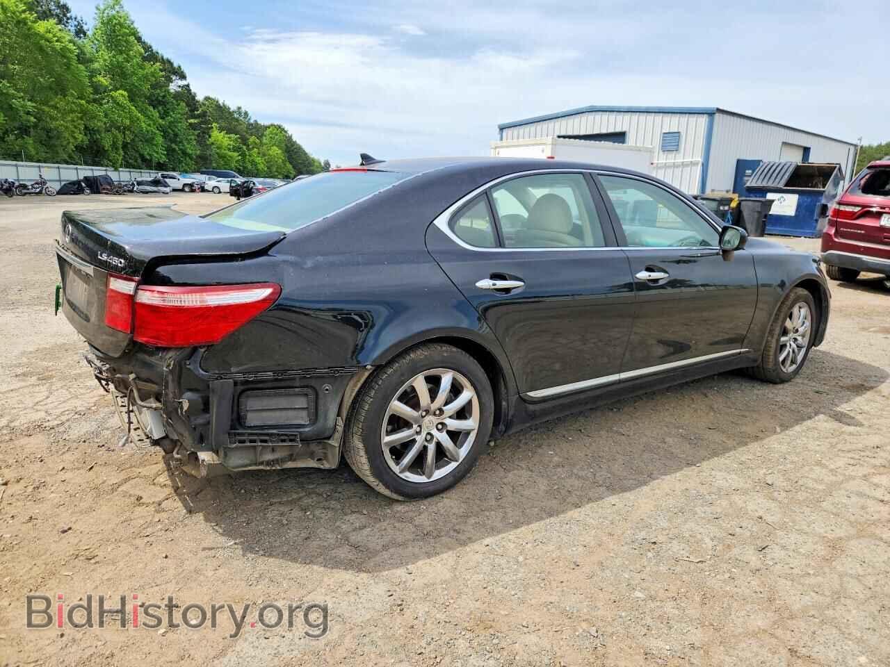 2008 LEXUS LS460 - VIN: JTHBL46F785070840 - Фото 3
