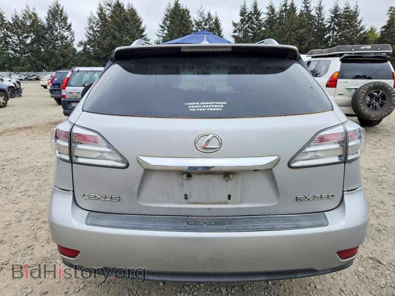 2010 LEXUS RX350 - VIN: 2T2BK1BA2AC028559 - Фото 6