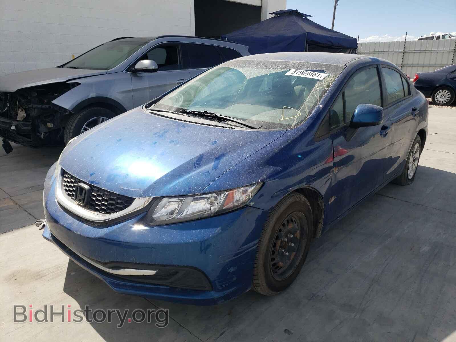 2013 HONDA CIVIC - VIN: 19XFB2F56DE046710 - Фото 2