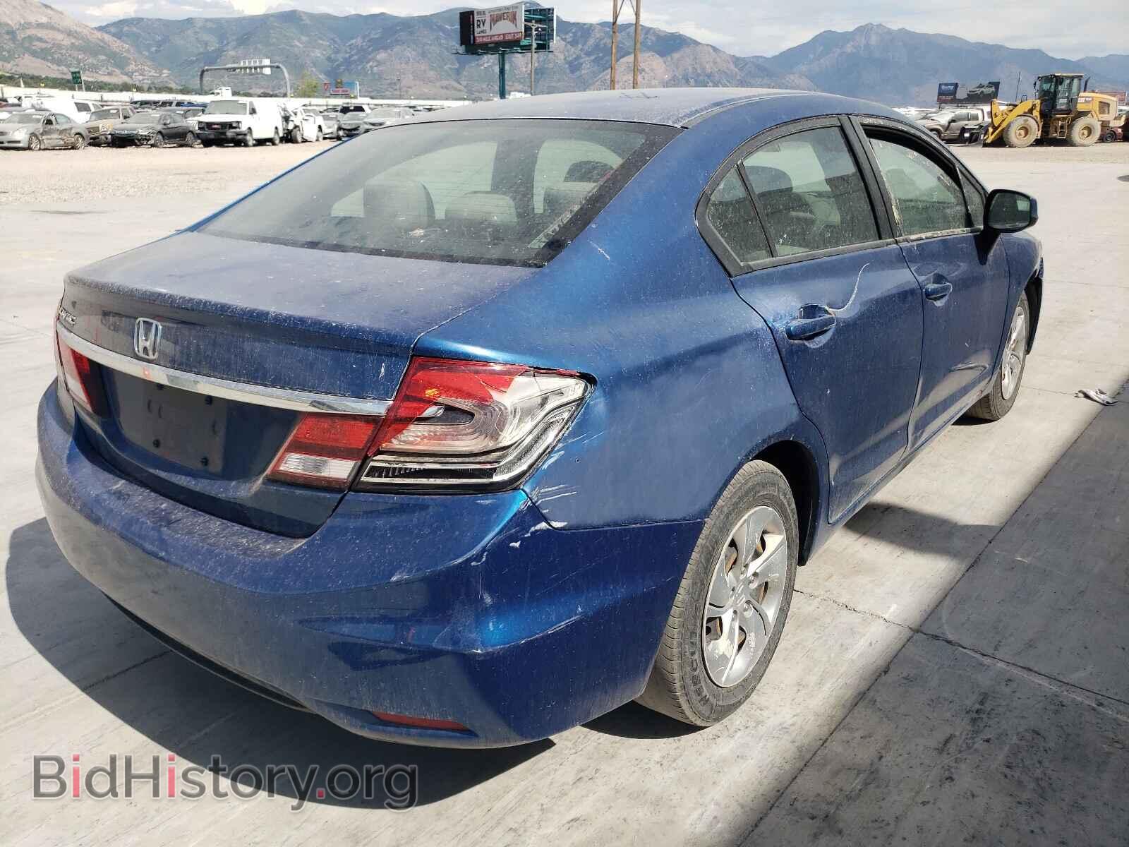 2013 HONDA CIVIC - VIN: 19XFB2F56DE046710 - Фото 4