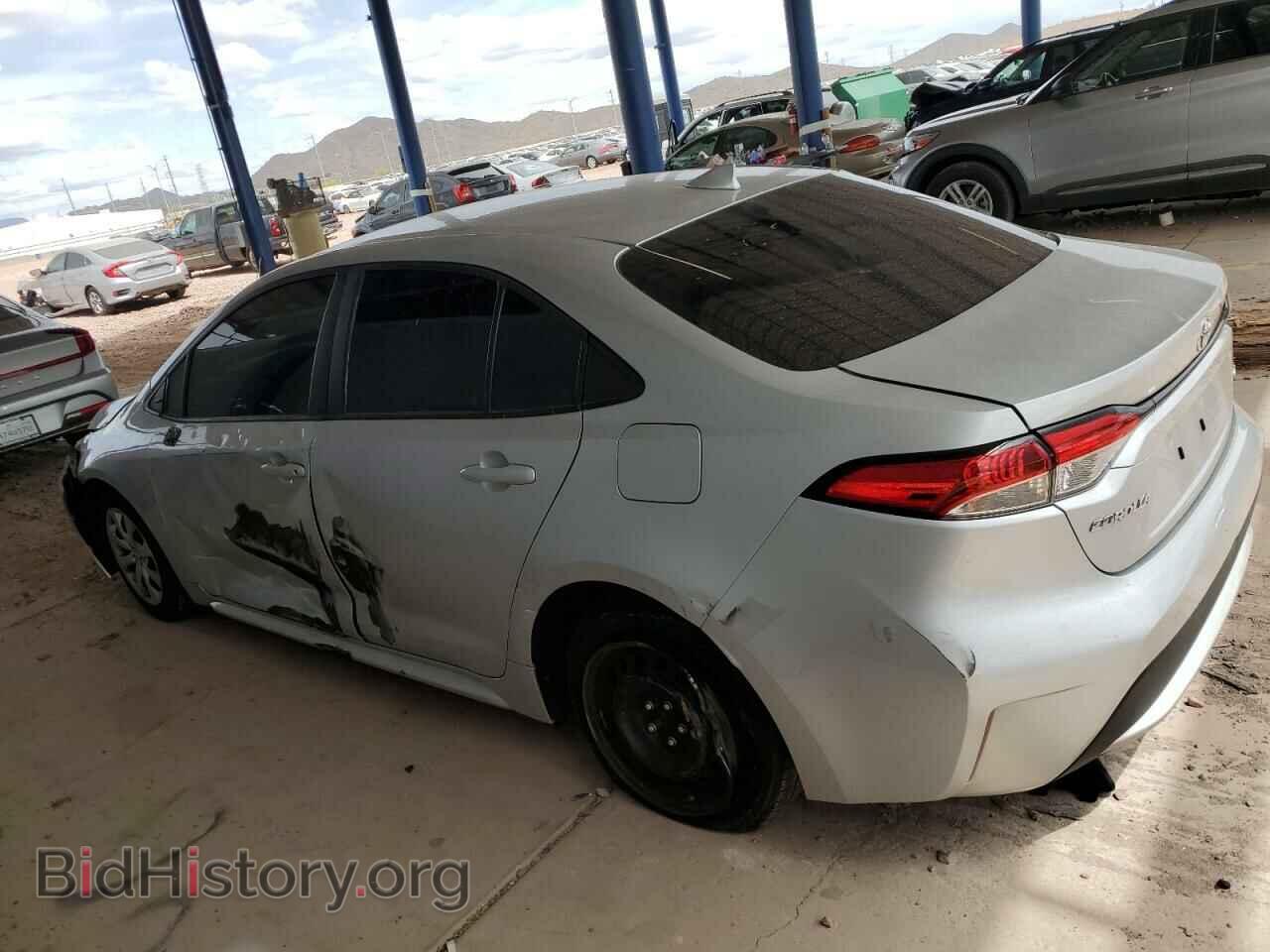 2021 TOYOTA COROLLA - VIN: 5YFEPMAE4MP191663 - Фото 2