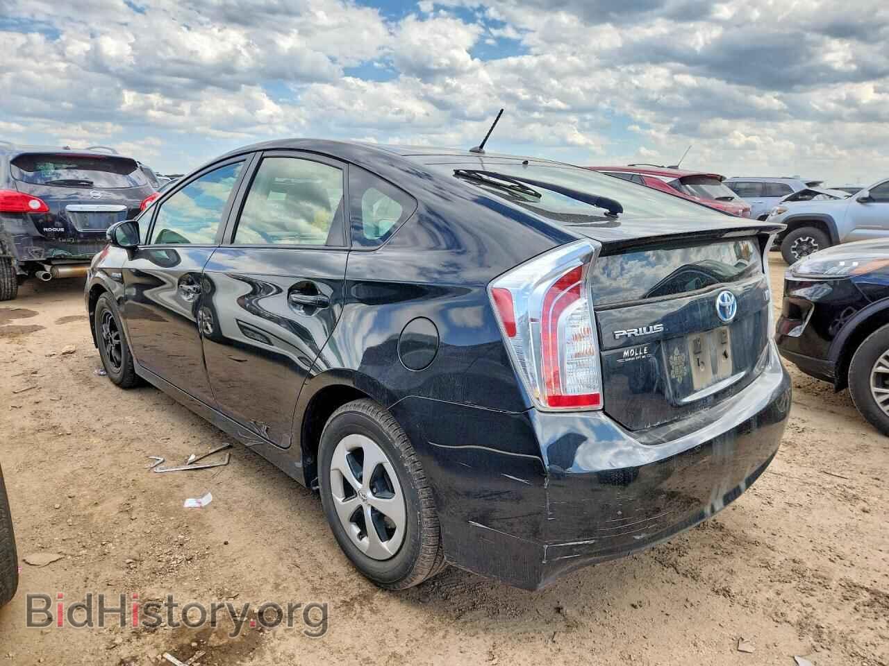 2014 TOYOTA PRIUS - VIN: JTDKN3DU8E0376199 - Фото 2