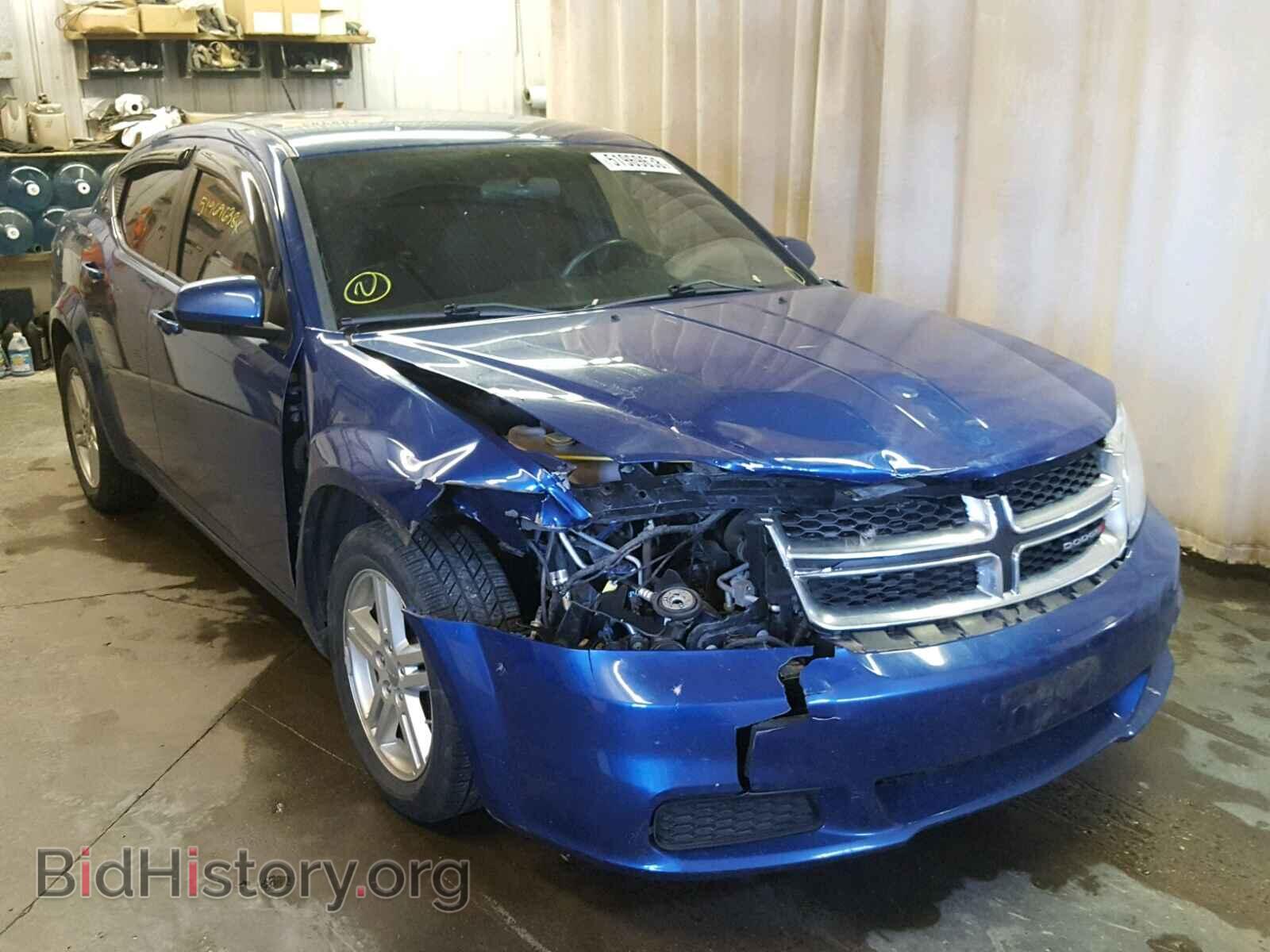 Фотография 1C3CDZCB5CN215162 - DODGE AVENGER 2012