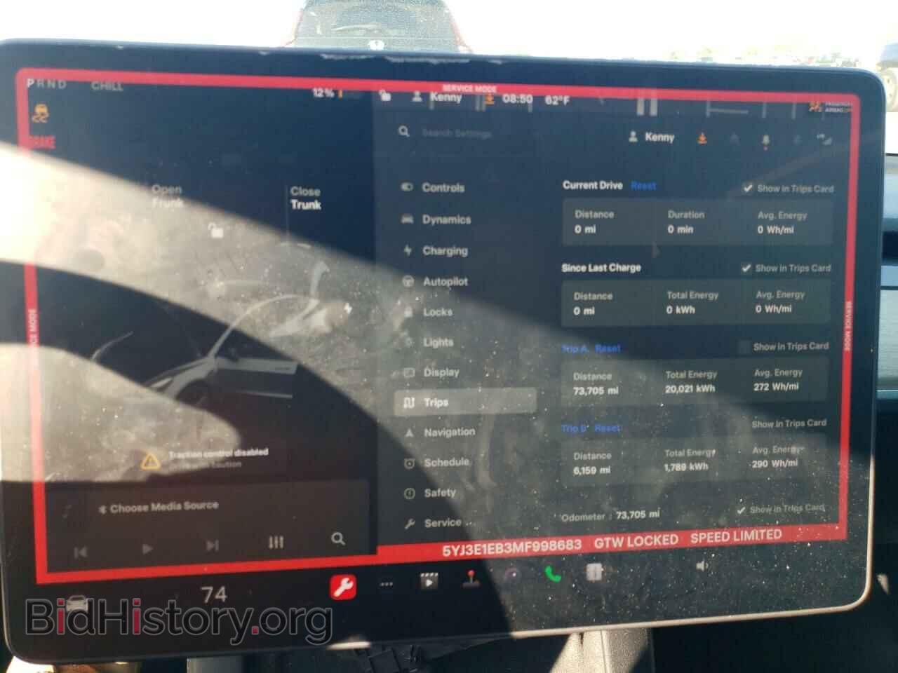 2021 TESLA MODEL 3 - VIN: 5YJ3E1EB3MF998683 - Photo 9