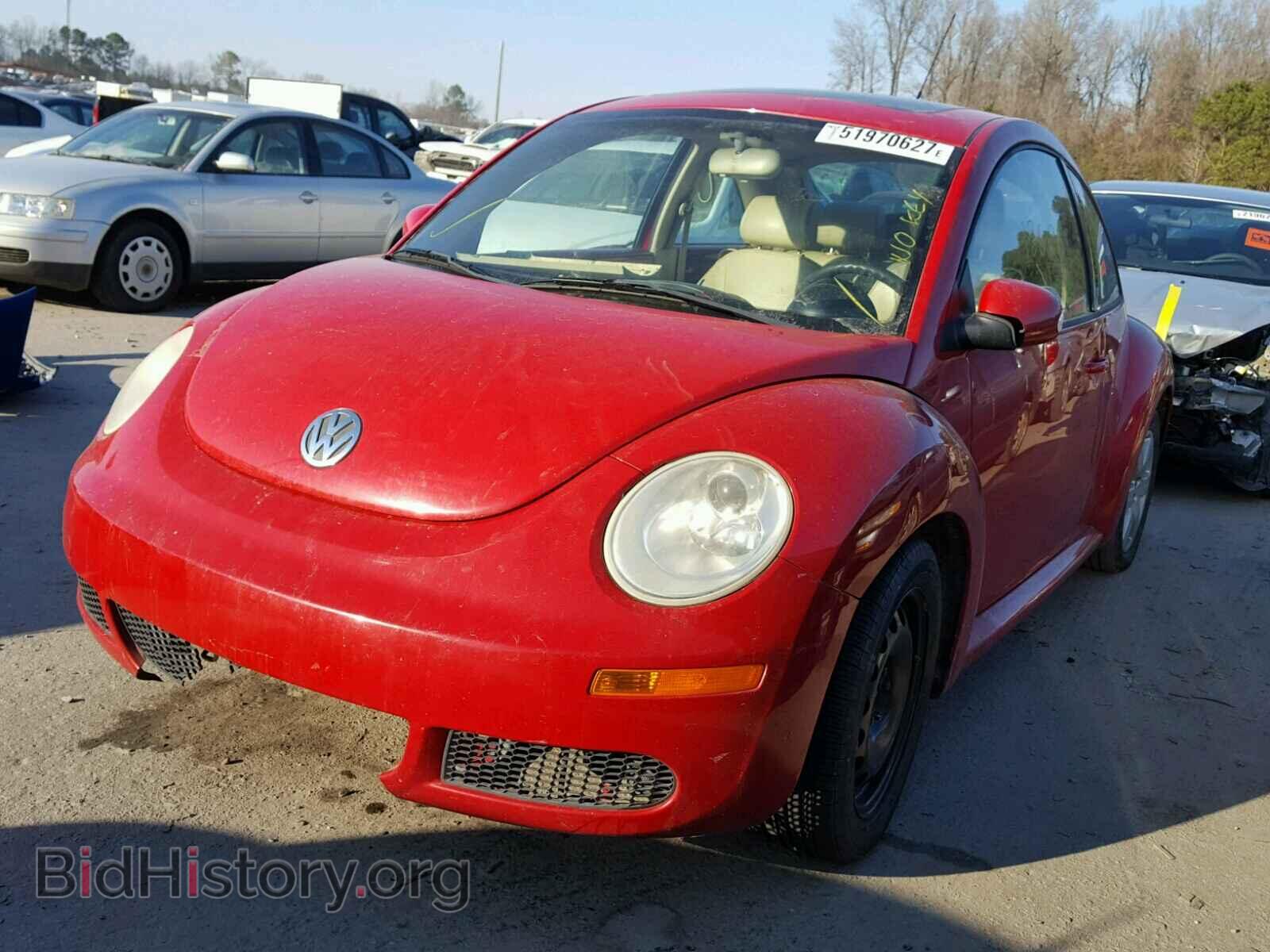 2007 VOLKSWAGEN BEETLE - VIN: 3VWRW31C27M519040 - Фото 2