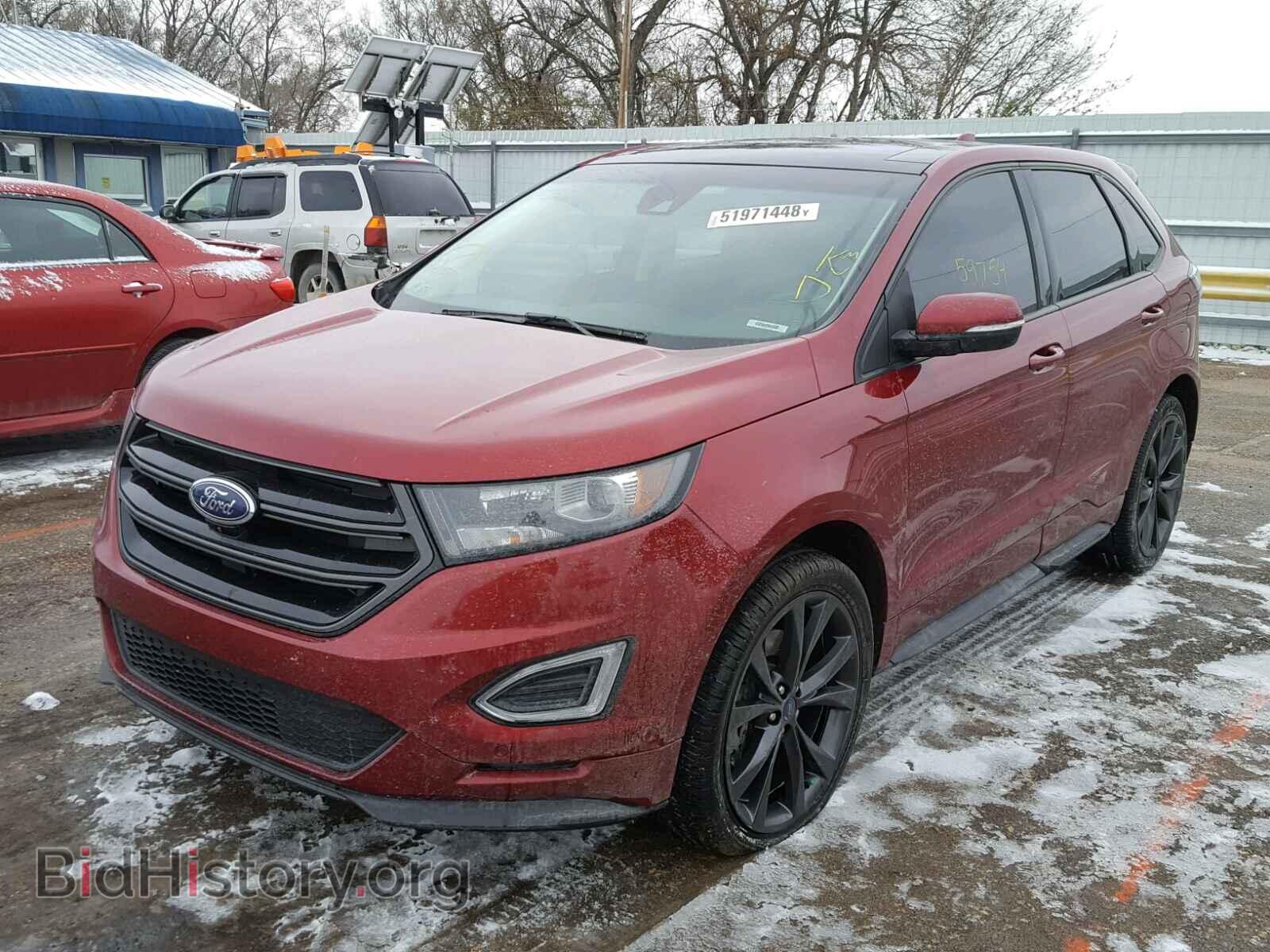 2015 FORD EDGE - VIN: 2FMTK4AP2FBB58871 - Фото 2