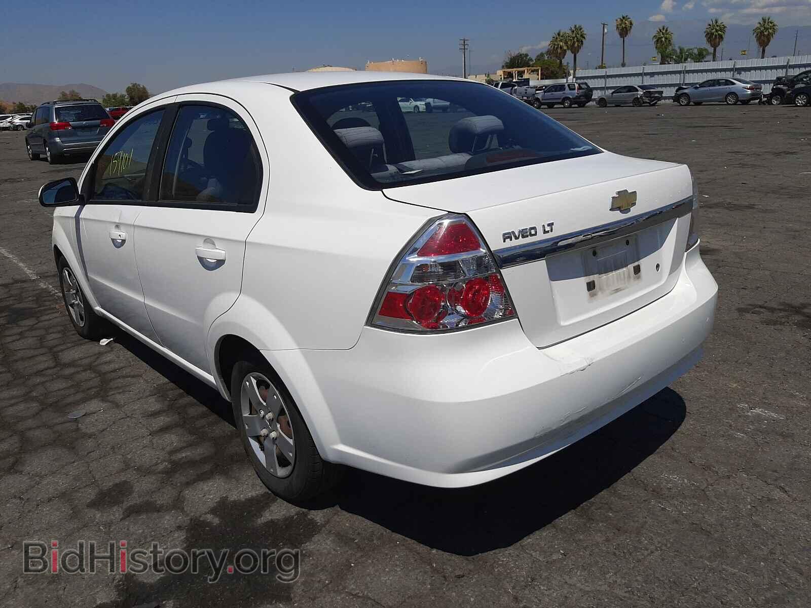 2009 CHEVROLET AVEO - VIN: KL1TD56E29B323170 - Фото 3