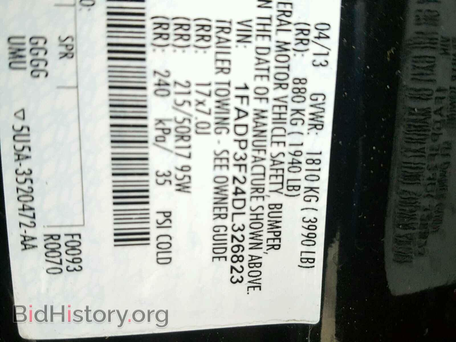 2013 FORD FOCUS - VIN: 1FADP3F24DL326823 - Photo 10
