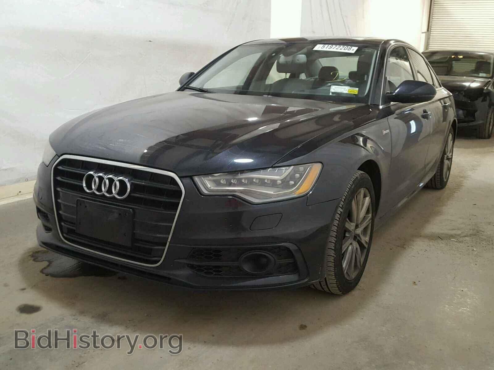 2012 AUDI A6 - VIN: WAUJGAFC7CN071269 - Фото 2