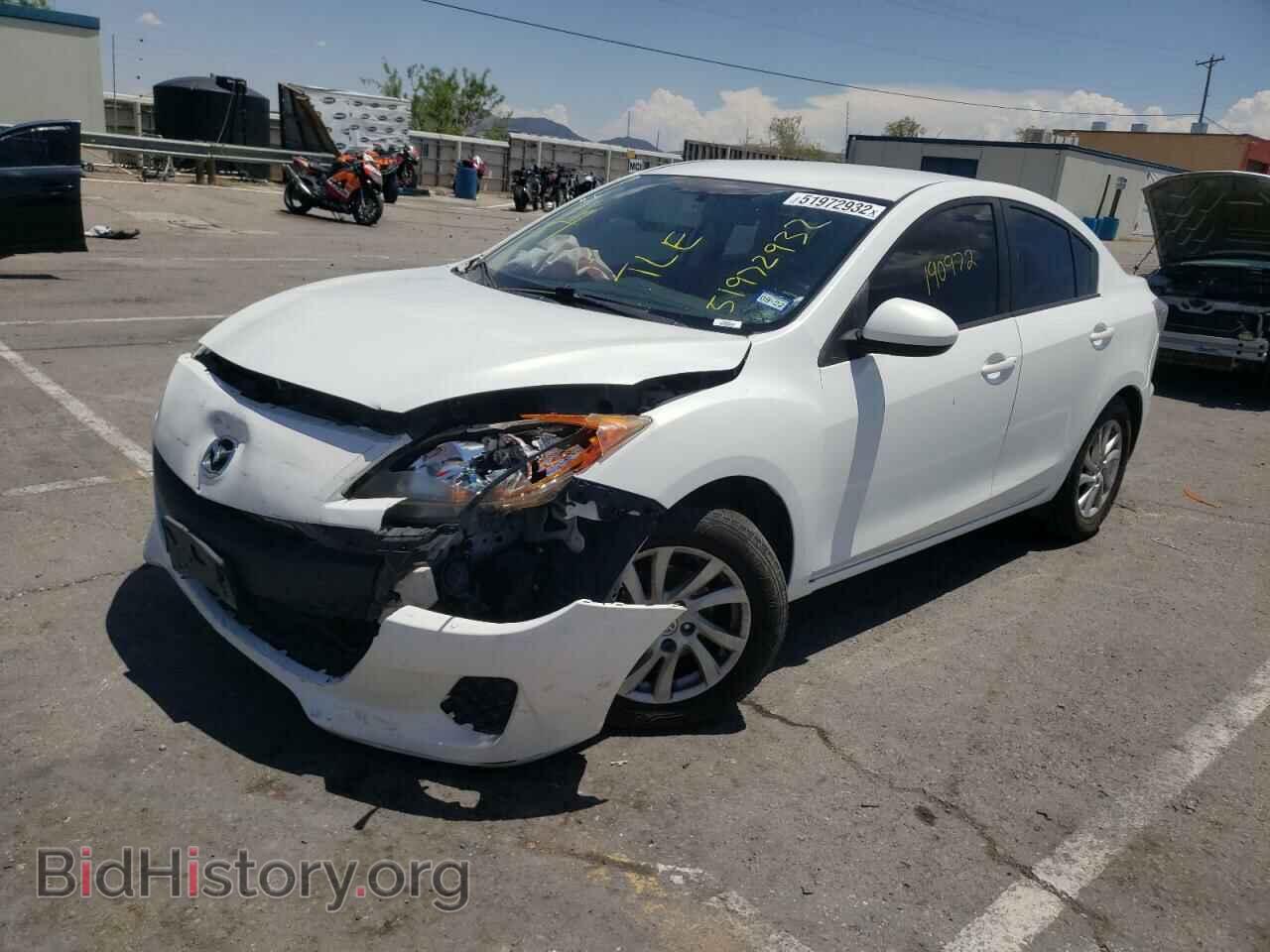 2012 MAZDA 3 - VIN: JM1BL1V76C1535764 - Фото 2
