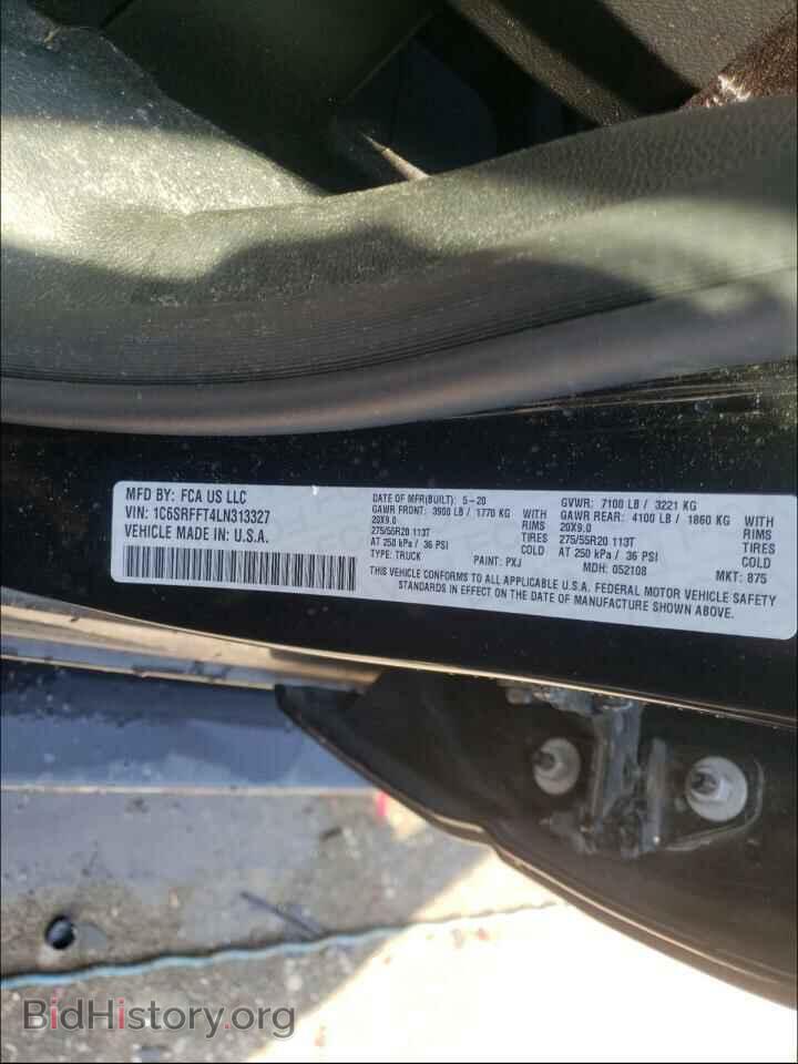 2020 RAM 1500 - VIN: 1C6SRFFT4LN313327 - Фото 10