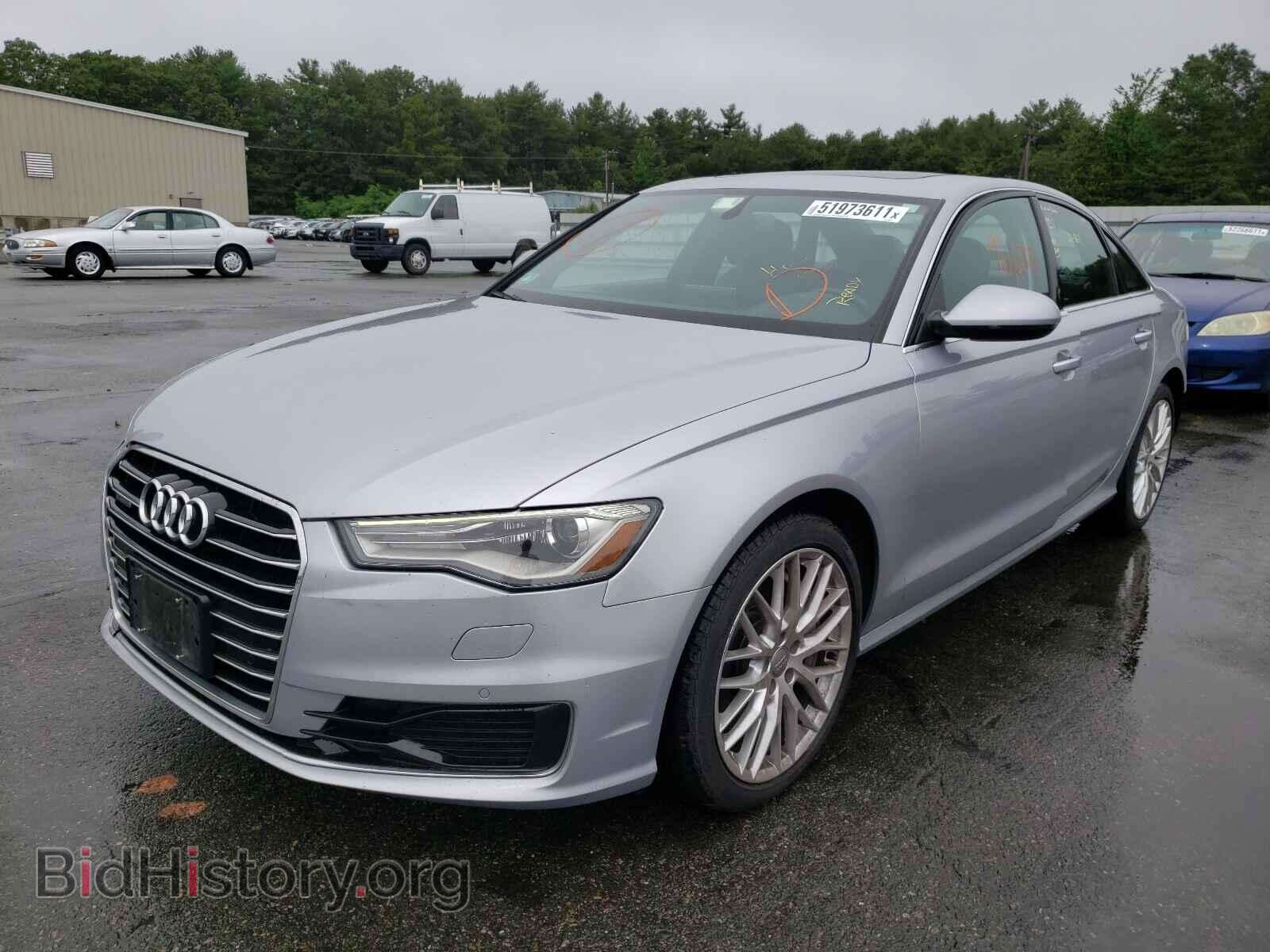 2016 AUDI A6 - VIN: WAUGFAFC0GN008873 - Фото 2