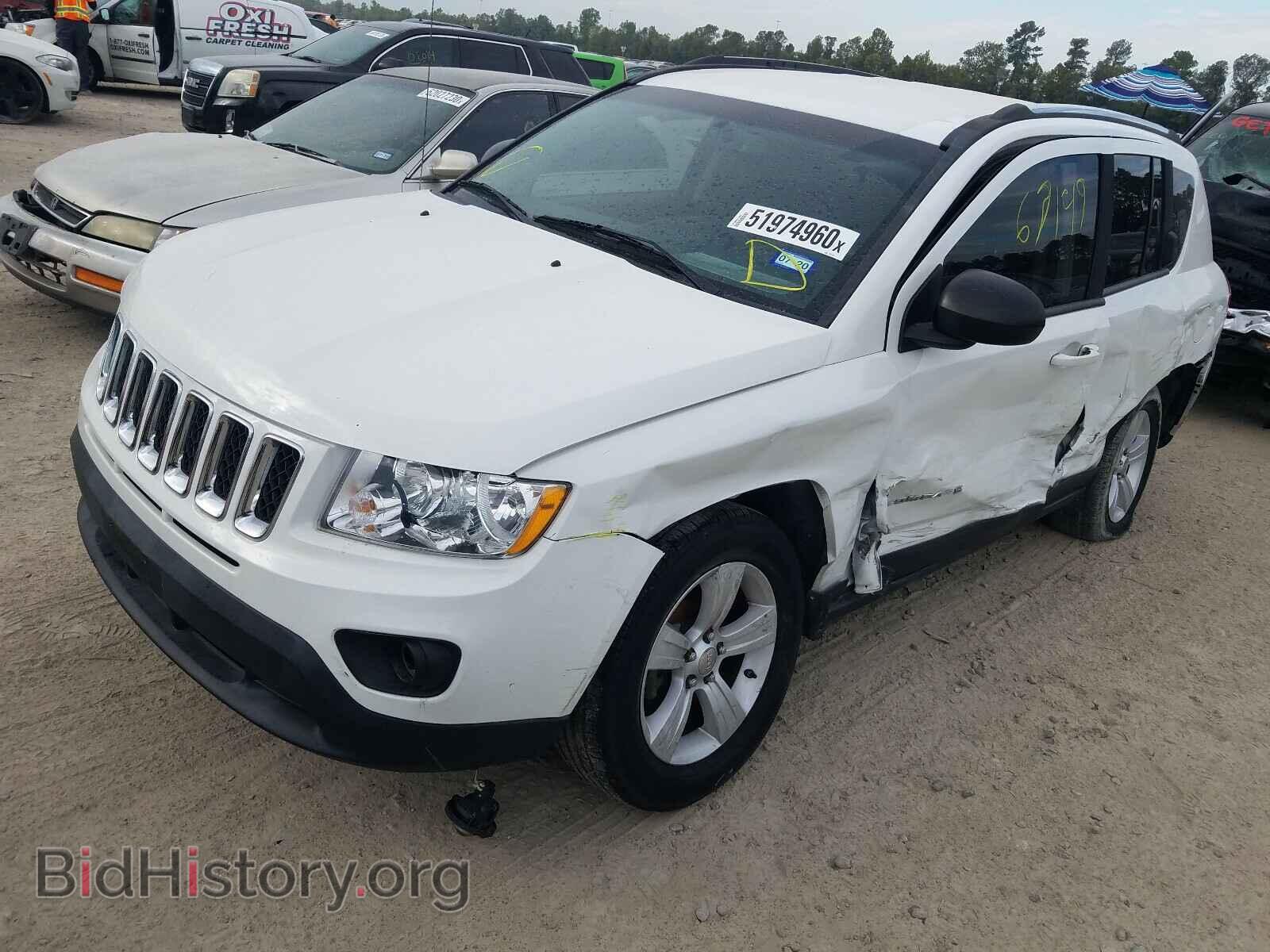 2013 JEEP COMPASS - VIN: 1C4NJCEBXDD276179 - Фото 2