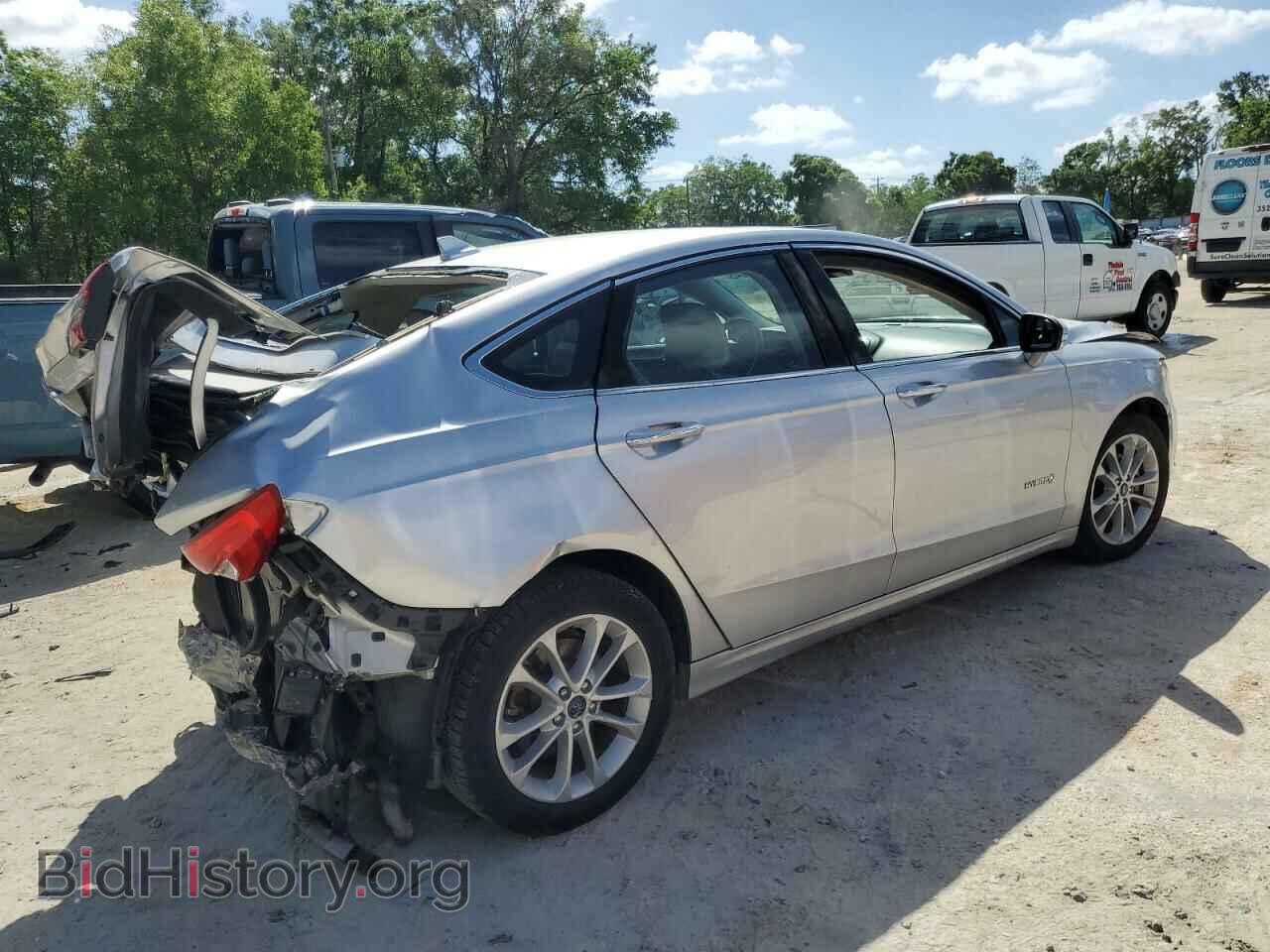 2019 FORD FUSION - VIN: 3FA6P0MU8KR236052 - Фото 3