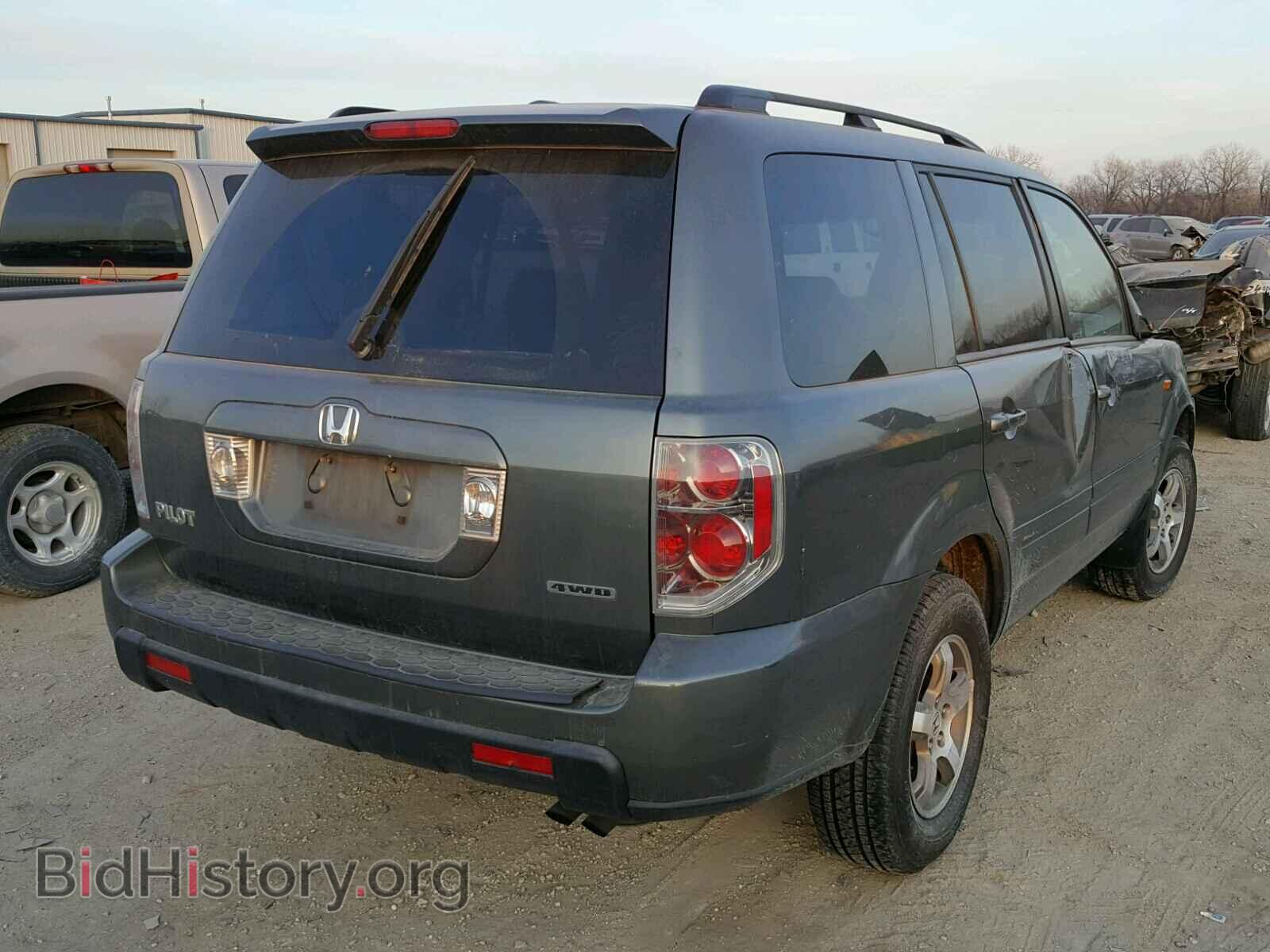 2007 HONDA PILOT - VIN: 5FNYF18667B033094 - Фото 4