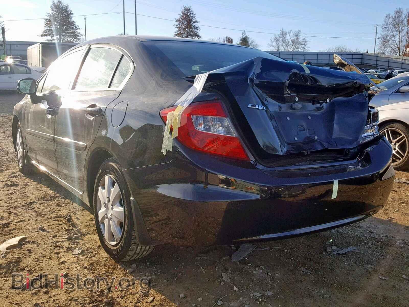 2012 HONDA CIVIC LX - VIN: 19XFB2F58CE097933 - Фото 3