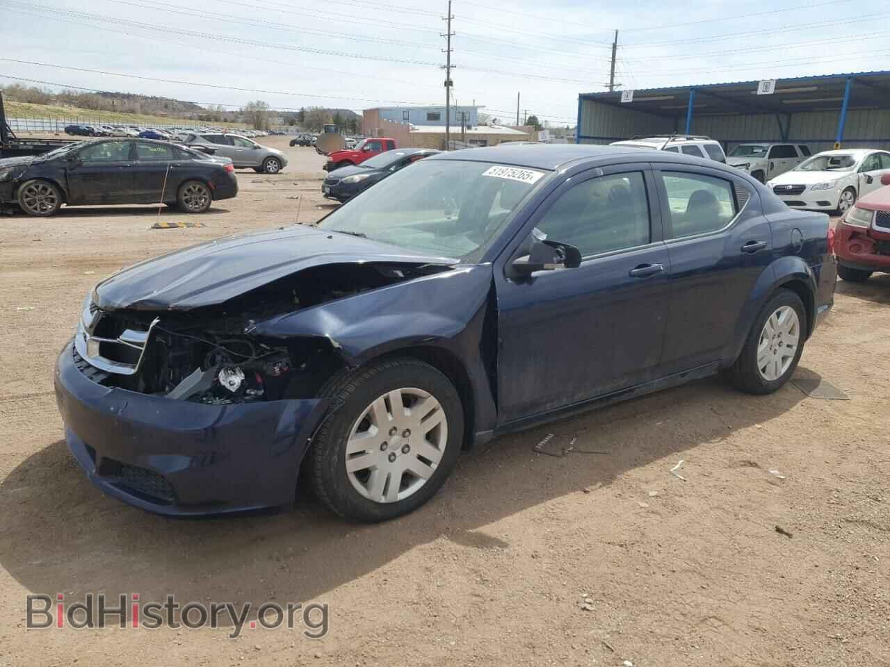 Photo 1C3CDZAB7EN224967 - DODGE AVENGER 2014
