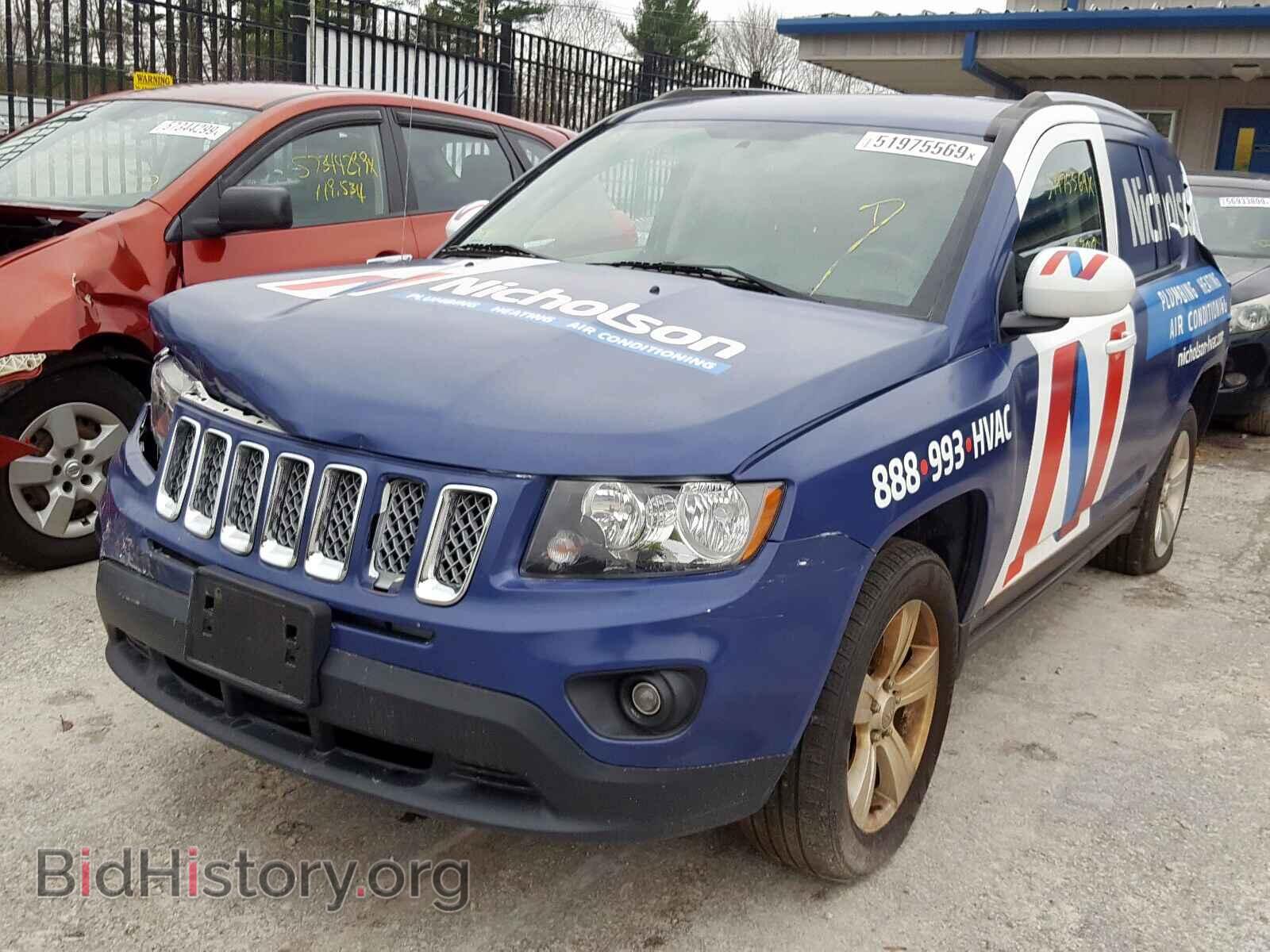 2017 JEEP COMPASS - VIN: 1C4NJDEB8HD105989 - Фото 2