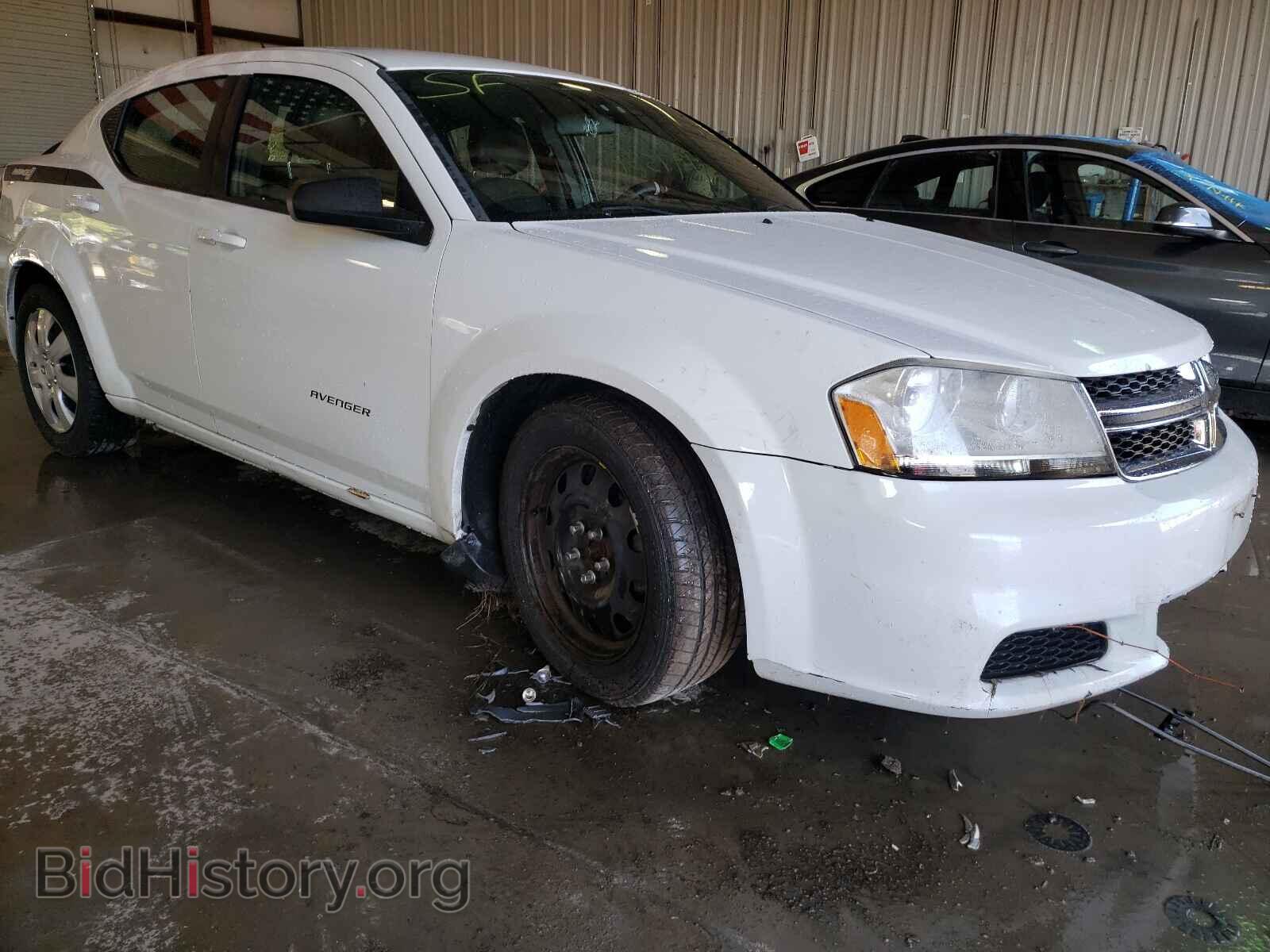 Photo 1C3CDZAB0CN265728 - DODGE AVENGER 2012