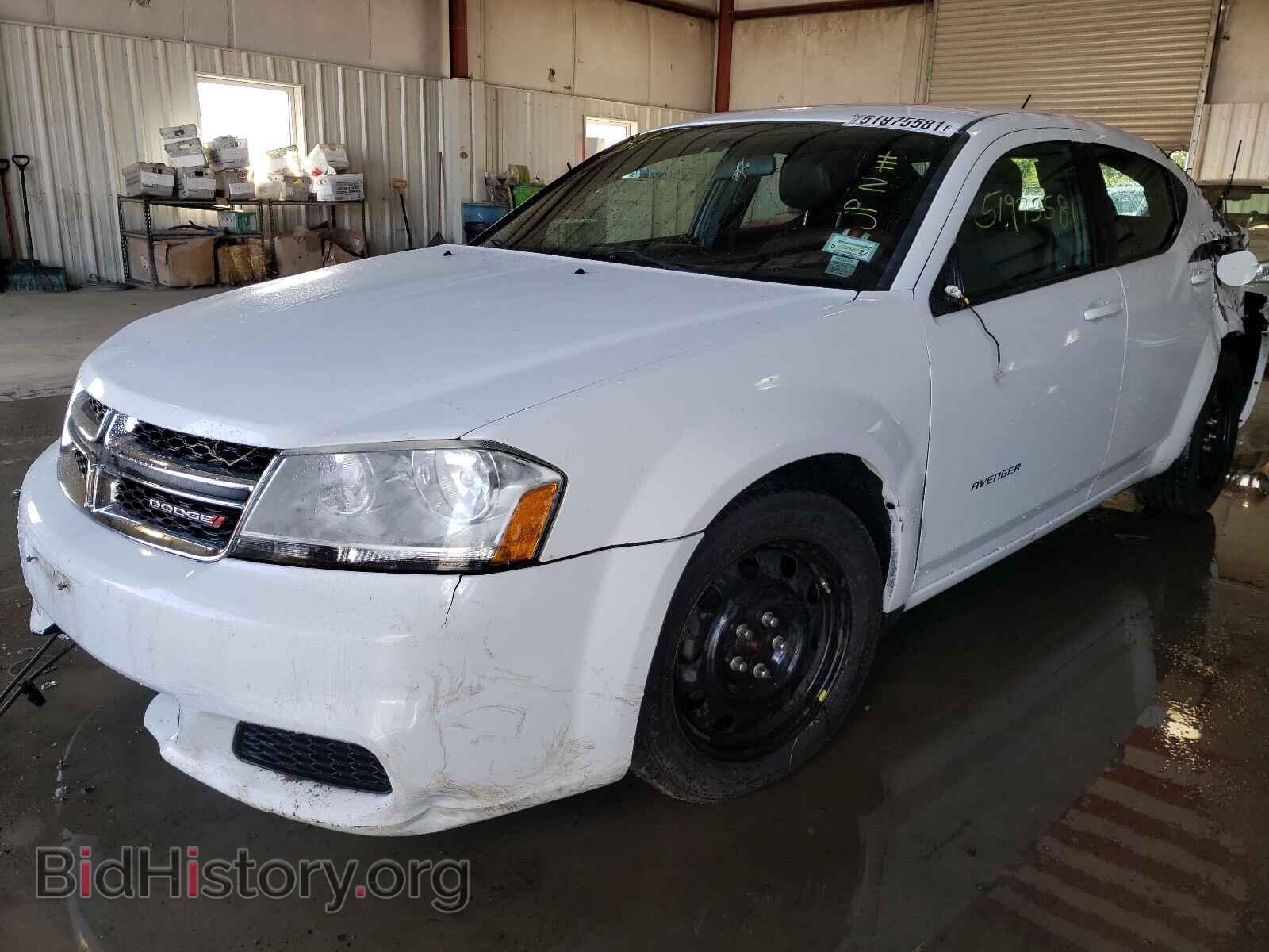 2012 DODGE AVENGER - VIN: 1C3CDZAB0CN265728 - Photo 2