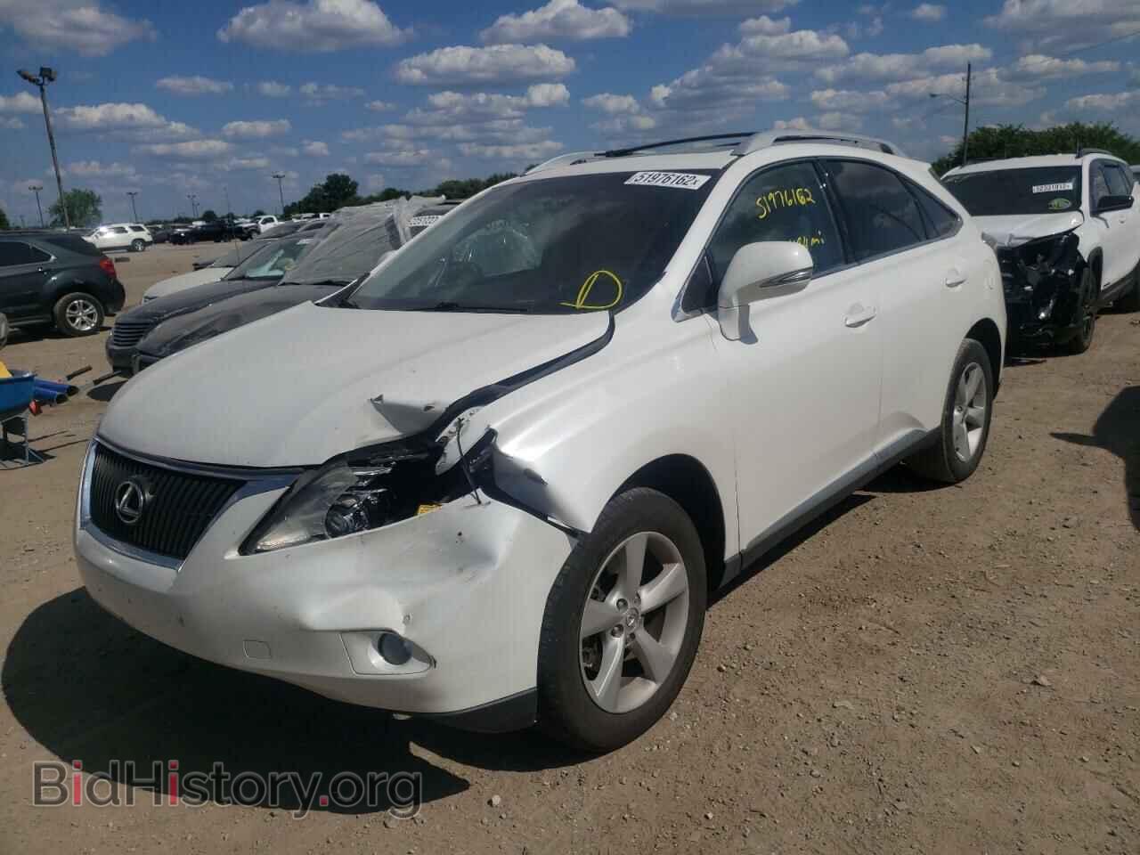 2012 LEXUS RX350 - VIN: 2T2BK1BAXCC143624 - Фото 2