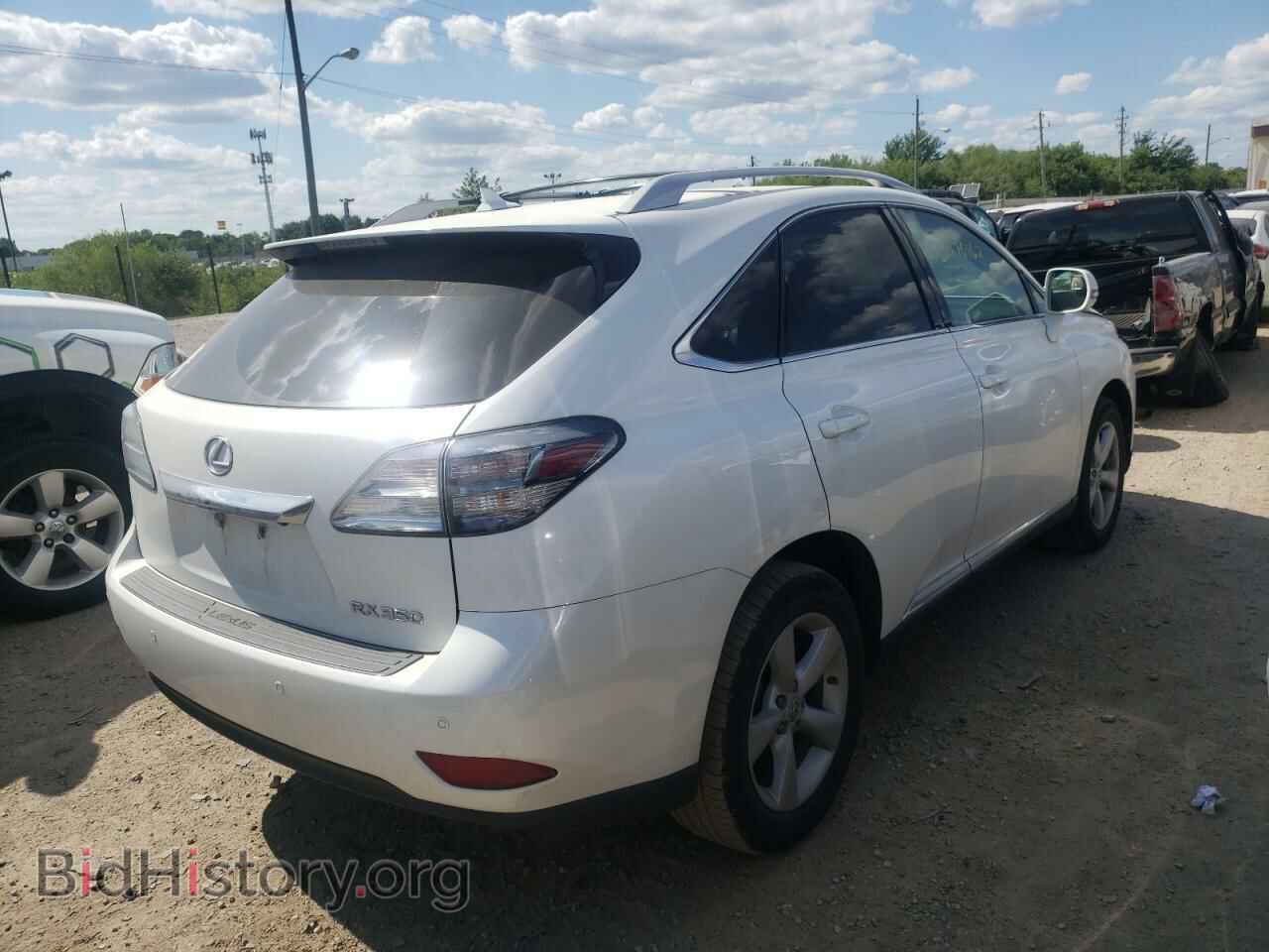 2012 LEXUS RX350 - VIN: 2T2BK1BAXCC143624 - Фото 4