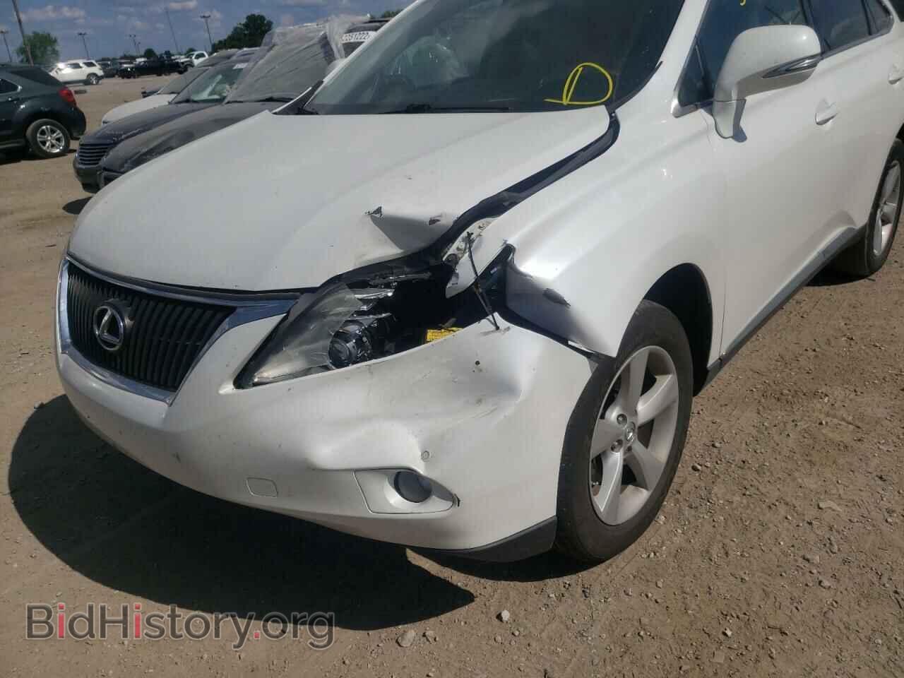 2012 LEXUS RX350 - VIN: 2T2BK1BAXCC143624 - Фото 9