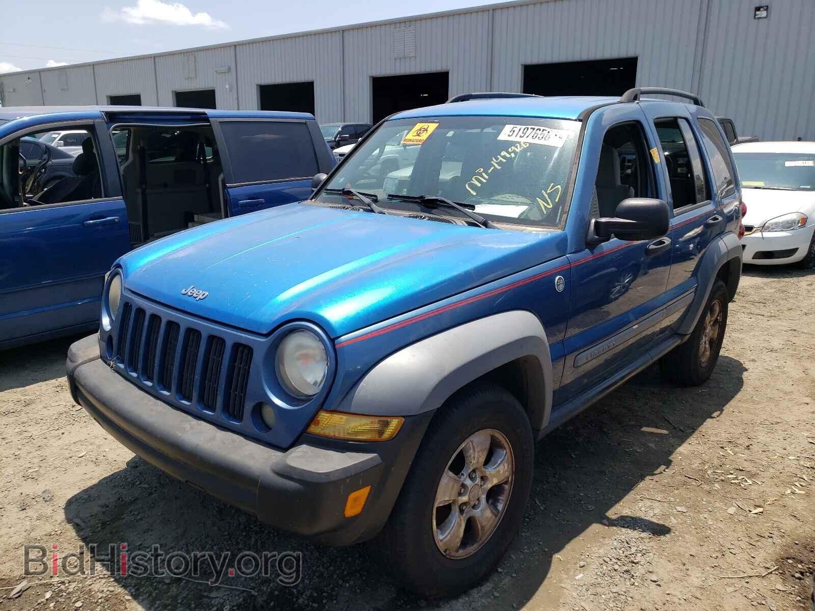2006 JEEP LIBERTY - VIN: 1J4GL48K96W143015 - Фото 2