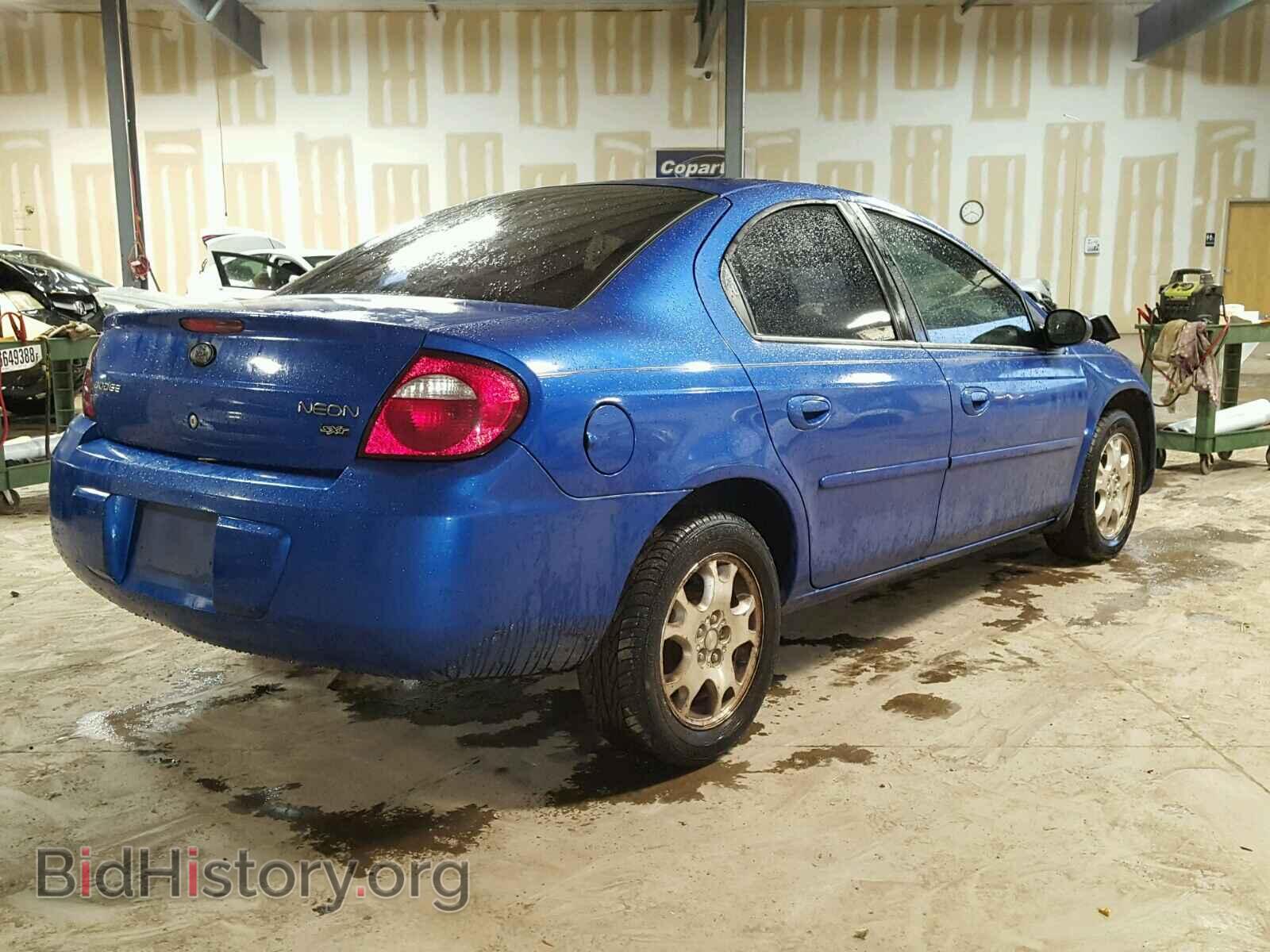 2005 DODGE NEON - VIN: 1B3ES56C95D146980 - Фото 4
