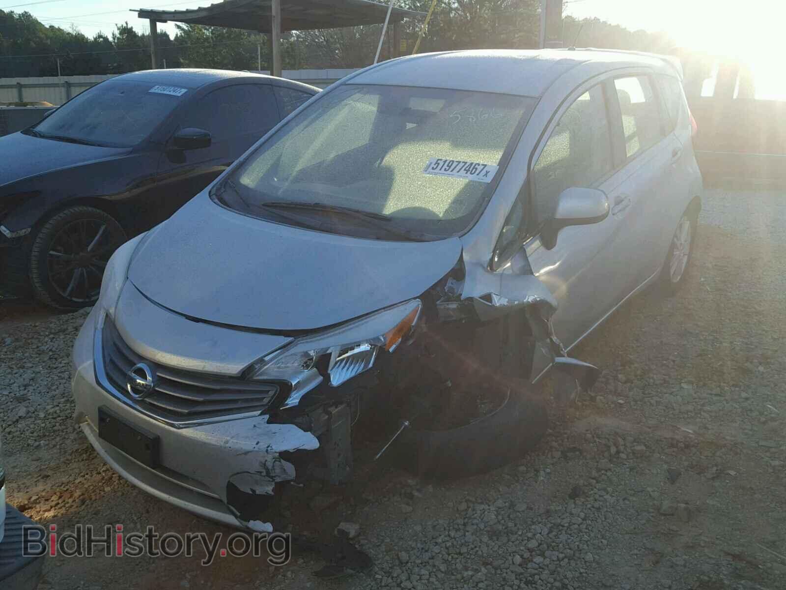 2014 NISSAN VERSA - VIN: 3N1CE2CP5EL375866 - Фото 2