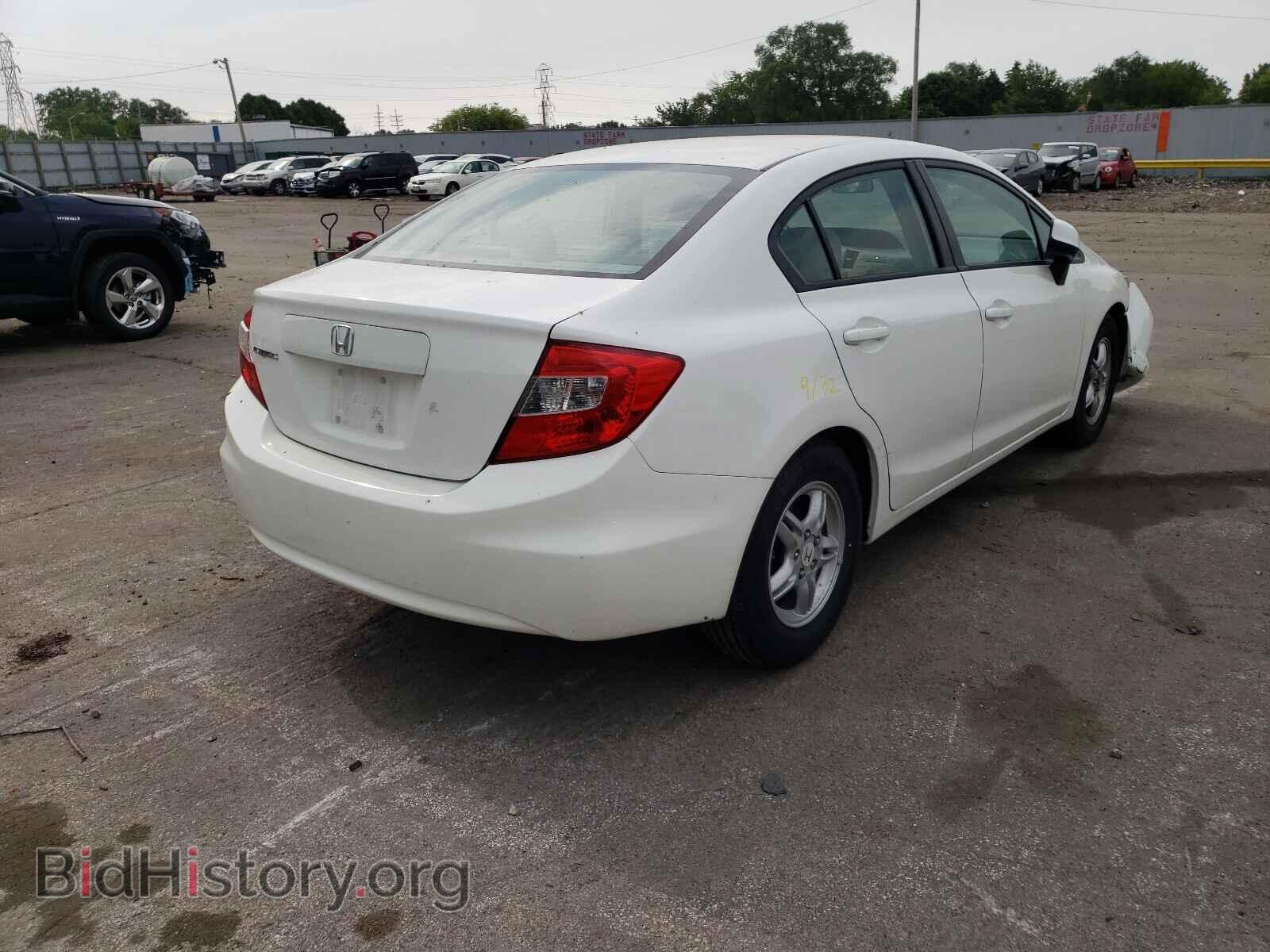 2012 HONDA CIVIC - VIN: 19XFB2F5XCE052900 - Фото 4