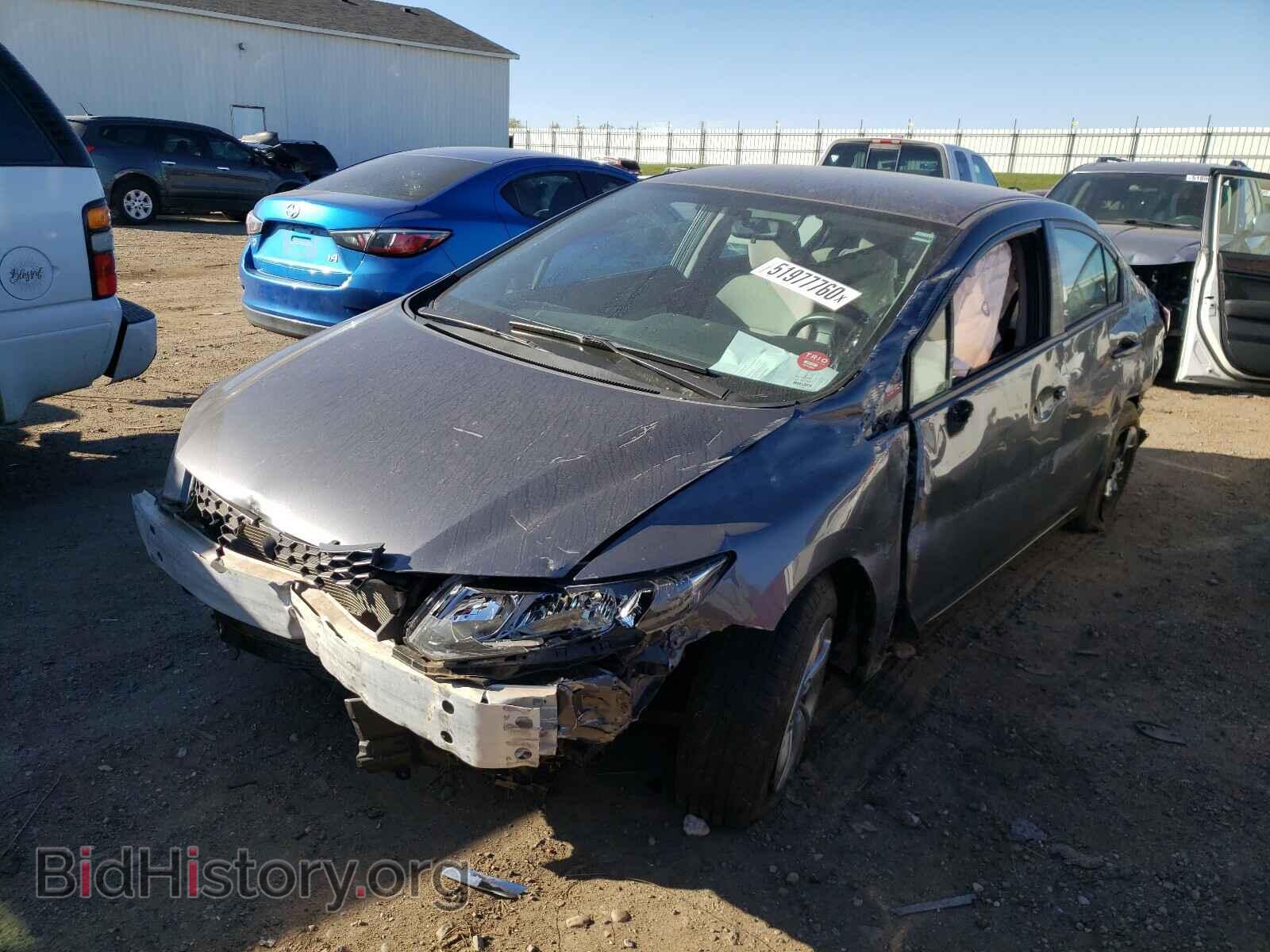 2013 HONDA CIVIC - VIN: 19XFB2F56DE020107 - Фото 2
