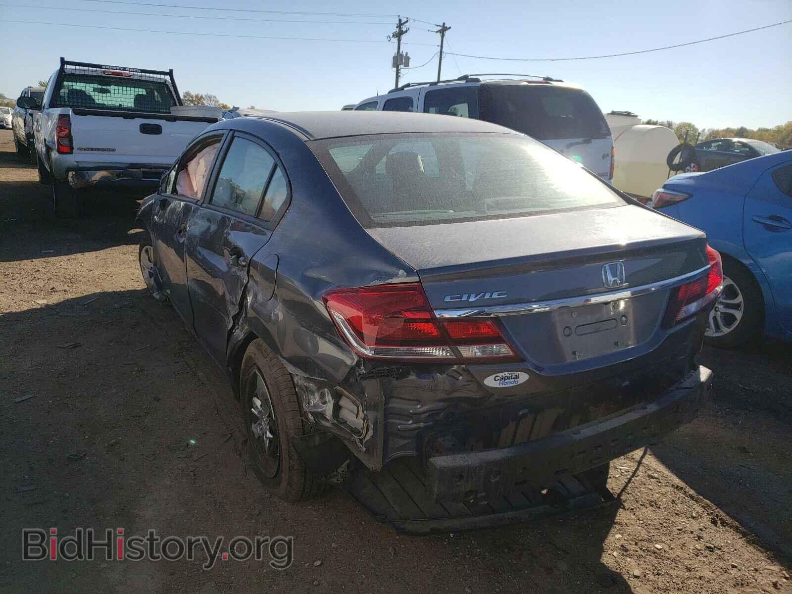 2013 HONDA CIVIC - VIN: 19XFB2F56DE020107 - Фото 3