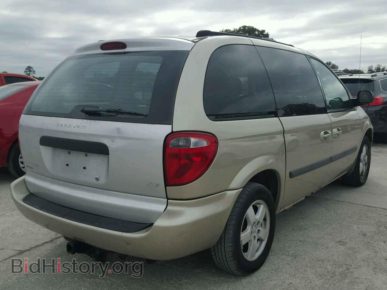 2005 DODGE CARAVAN - VIN: 1D4GP45R65B329342 - Фото 4