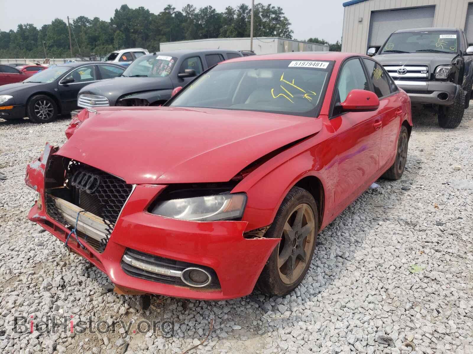 2009 AUDI A4 - VIN: WAULF78K29N049658 - Фото 2