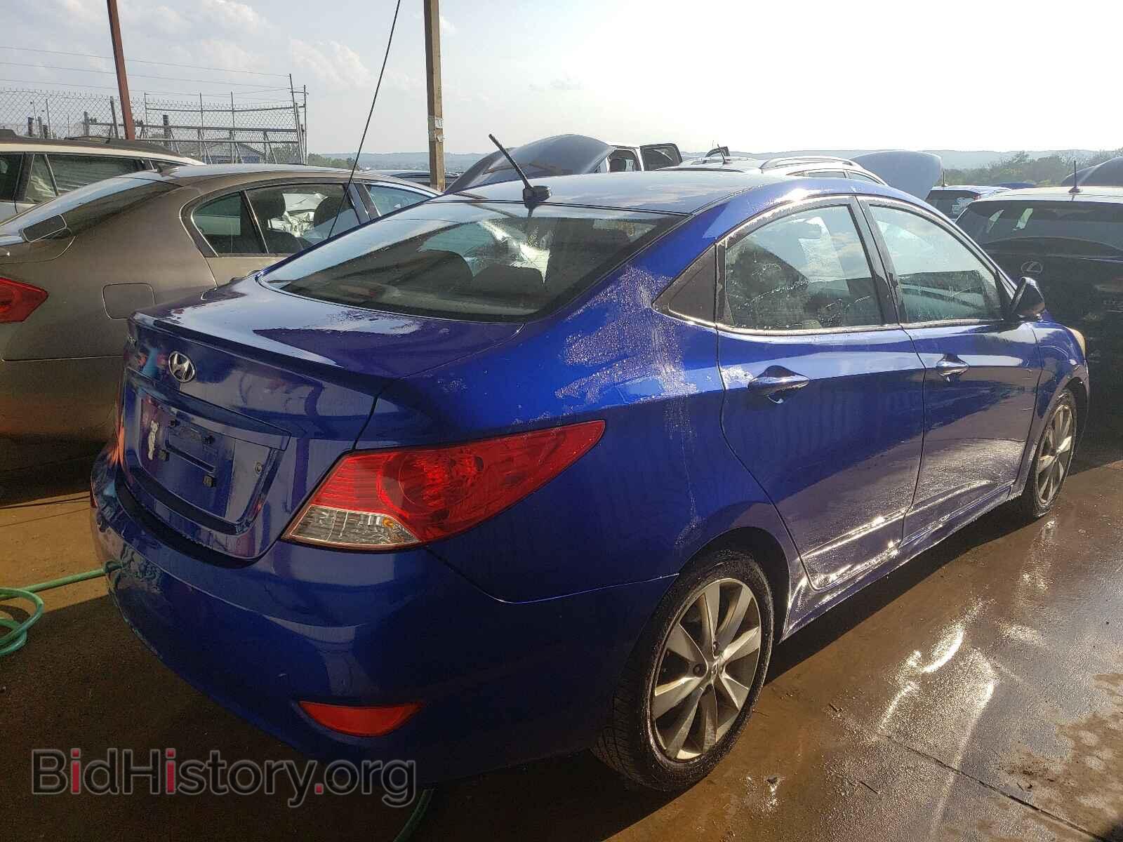 2012 HYUNDAI ACCENT - VIN: KMHCU4AE3CU142886 - Фото 4