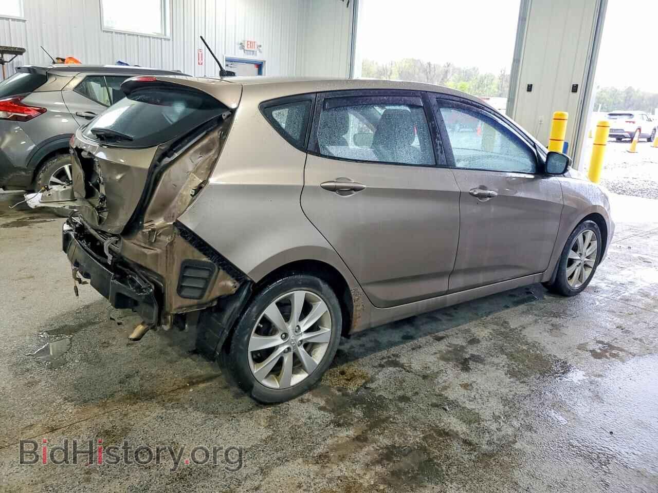 2013 HYUNDAI ACCENT - VIN: KMHCU5AE7DU133695 - Фото 3