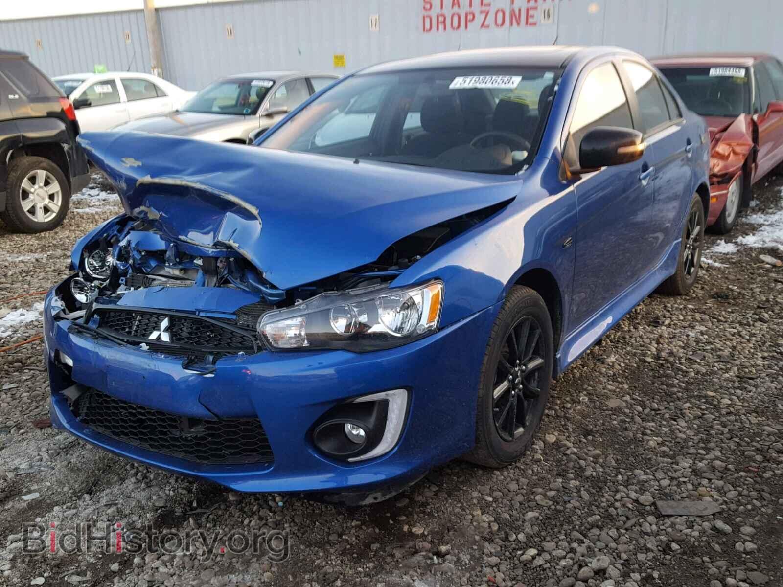 2017 MITSUBISHI LANCER - VIN: JA32U2FUXHU016339 - Фото 2
