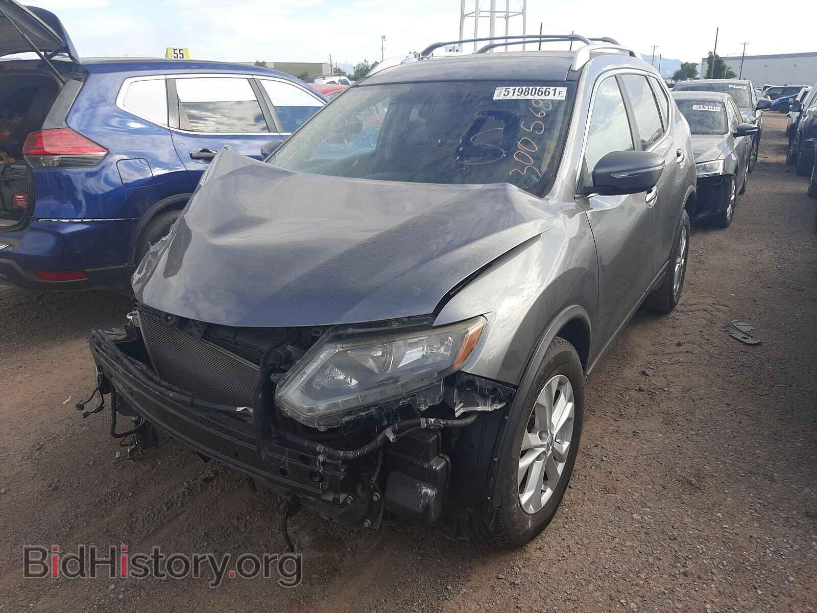 2015 NISSAN ROGUE - VIN: KNMAT2MT2FP537013 - Фото 2