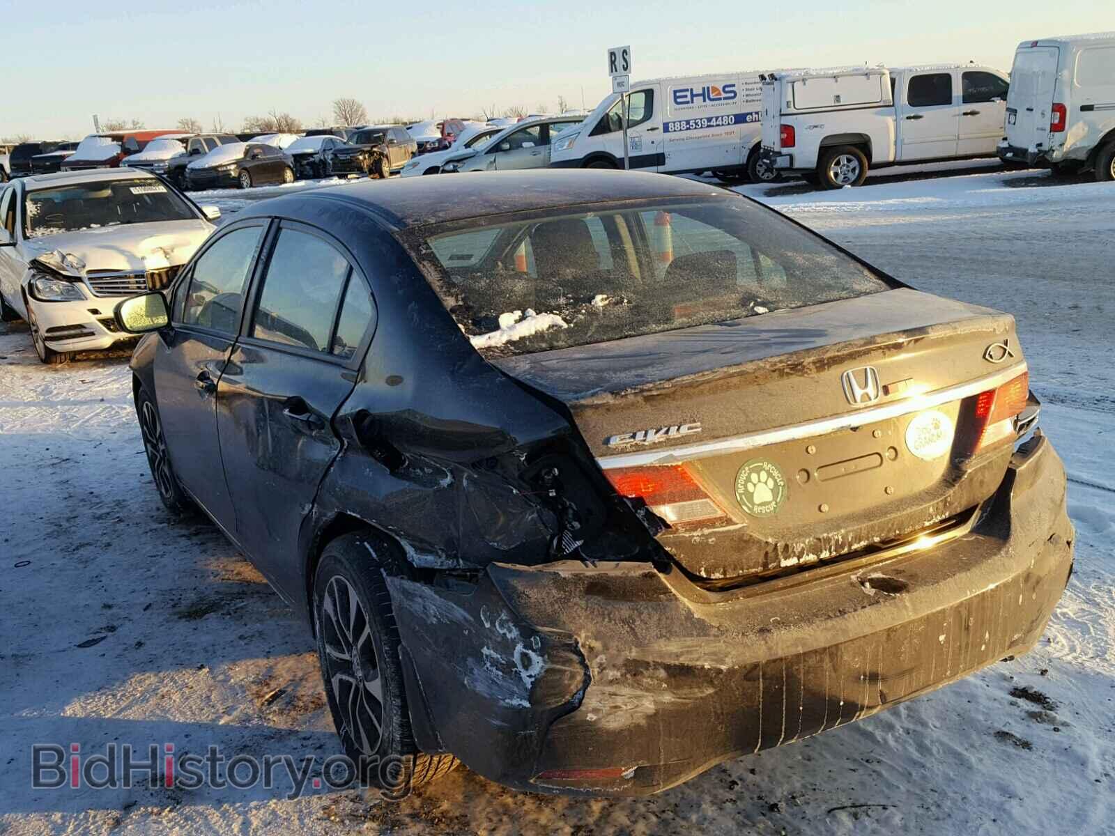 2014 HONDA CIVIC - VIN: 2HGFB2F85EH504559 - Фото 3